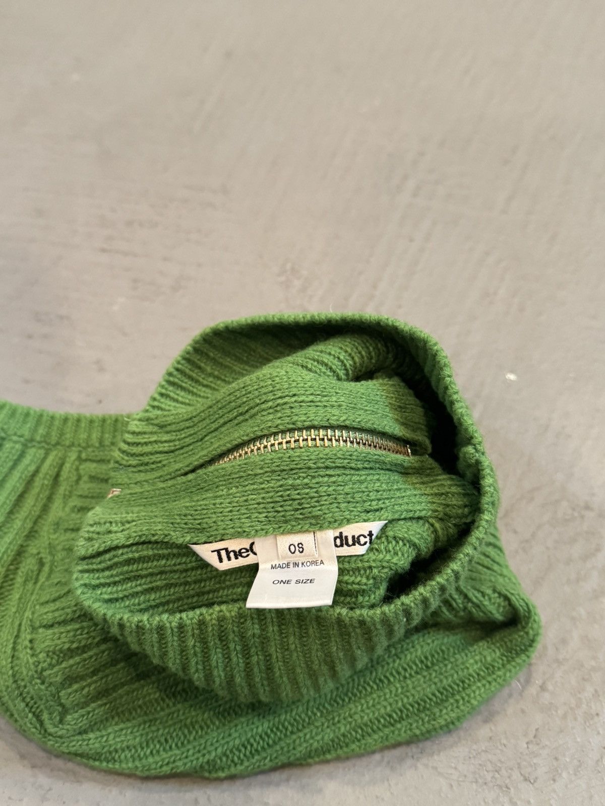OPEN YY The Open Product Green Zip Balaclava Size ONE SIZE - 3 Thumbnail