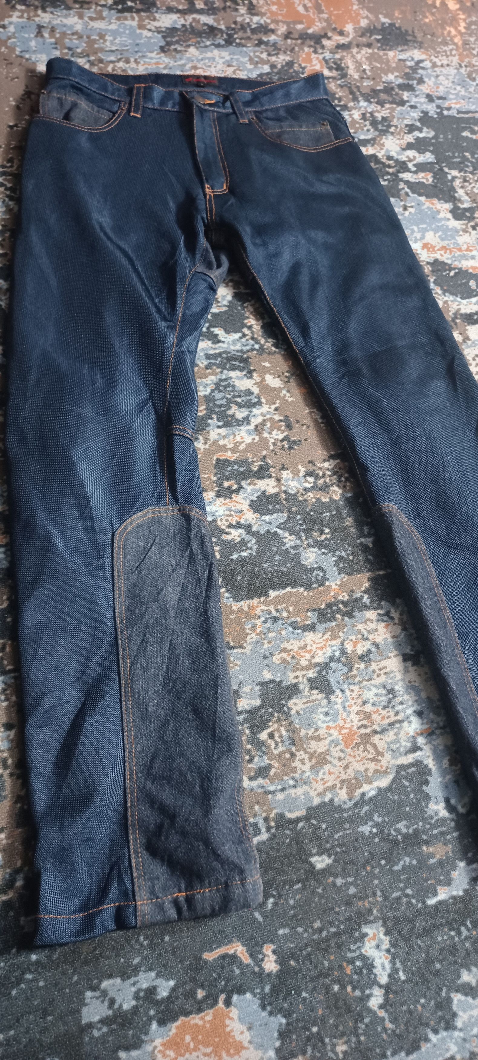 Honda × Japanese Brand × Vintage Honda Mesh Denim Style Pants OSYEX - X23 Size US 32 / EU 48 - 8 Thumbnail