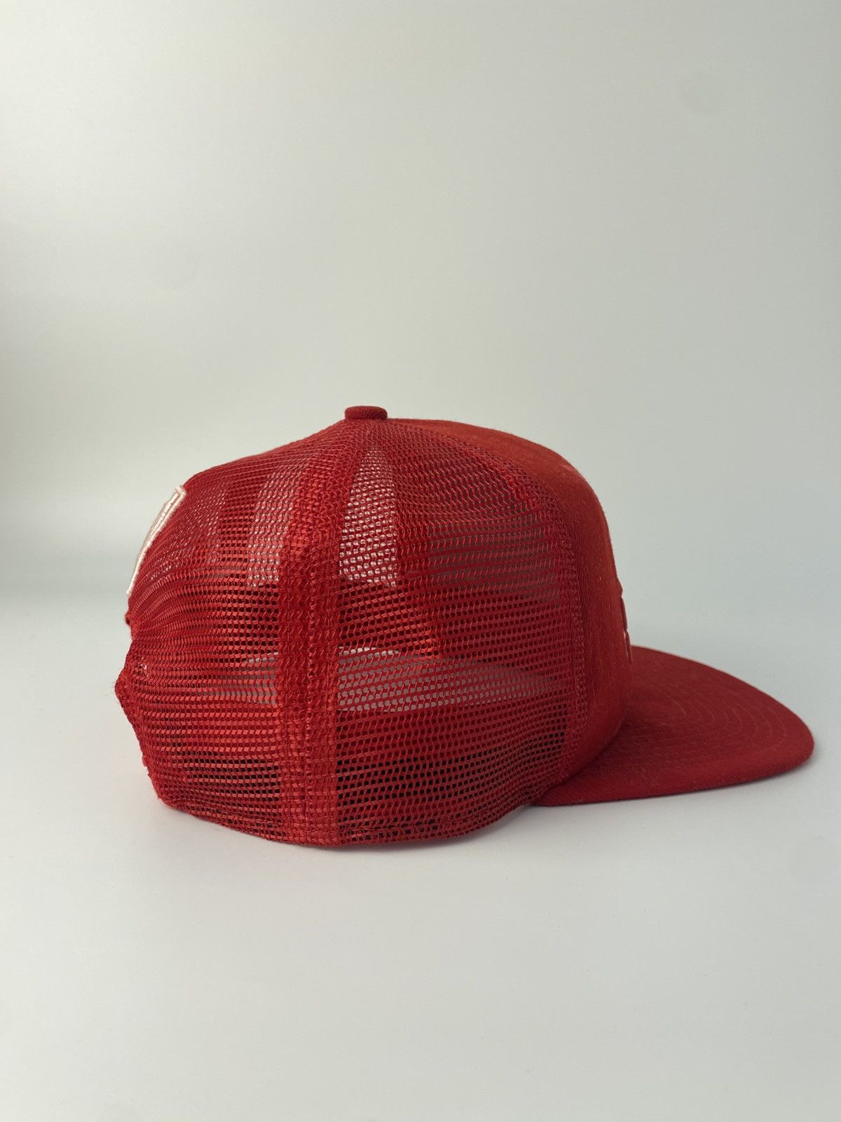 NBA × New Era Utah Jazz Trucker Cap Hat 9Fifty New era cap red Mesh Size ONE SIZE - 5 Thumbnail