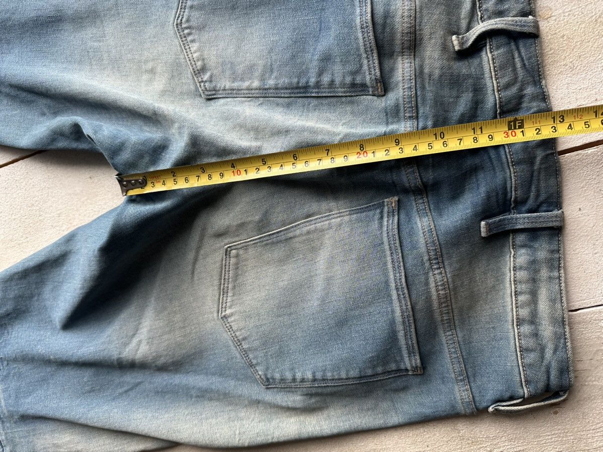 G-Star 🚨VNTG G STAR RAW BLUE FADED RARE AVANT GARDE JEANS Y2K Size 28" / US 6 / IT 42 - 15 Thumbnail