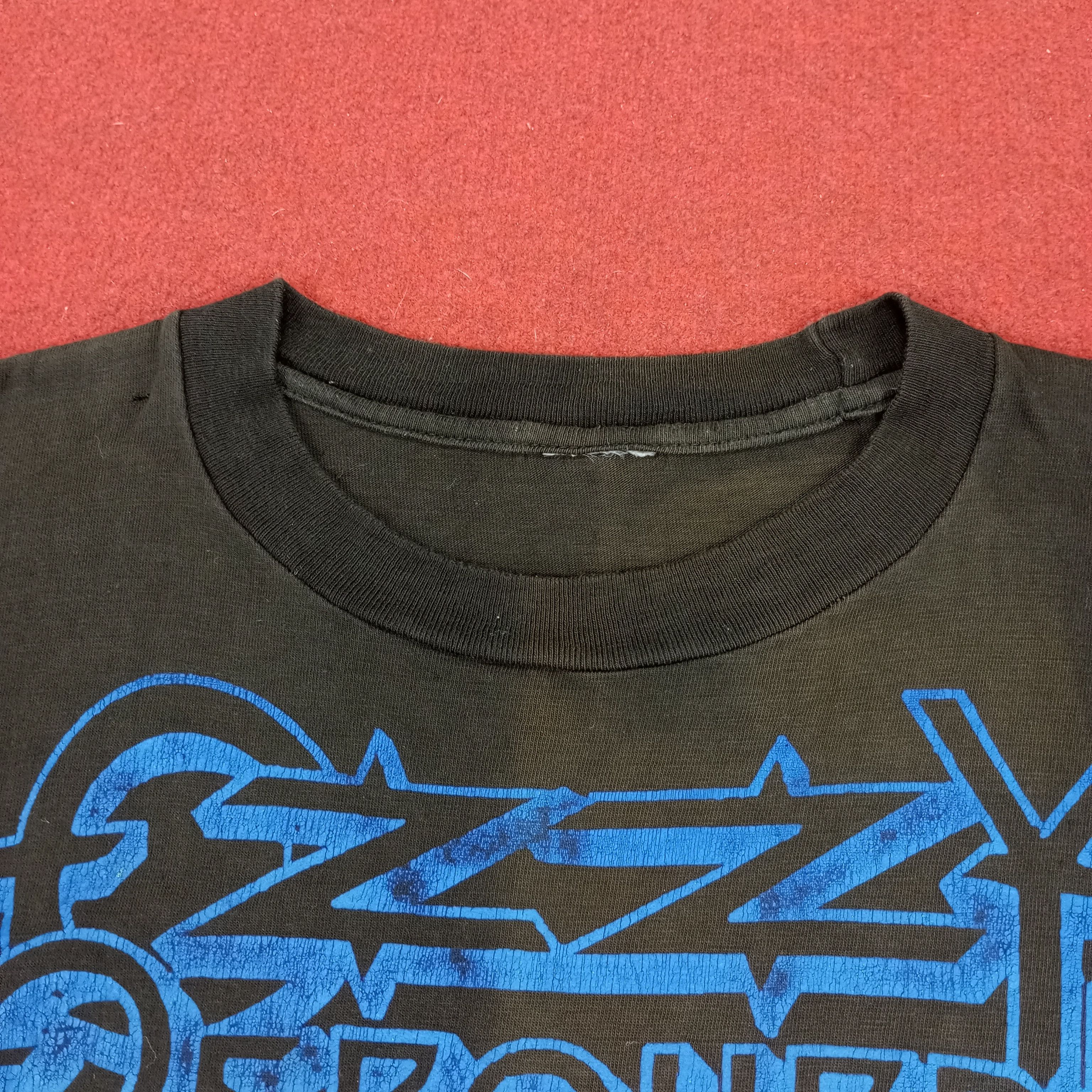 Band Tees × Ozzy Osbourne × Vintage Vintage Ozzy Osbourne Rock Band Tour Tshirt Phototees Style Size US L / EU 52-54 / 3 - 6 Thumbnail