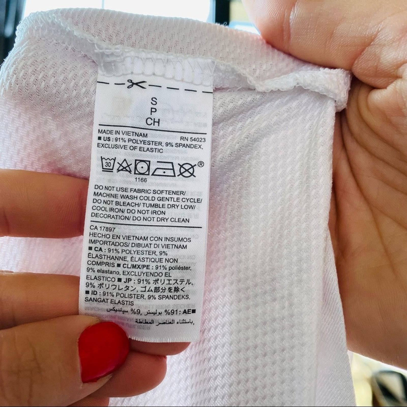 Old Navy OLD NAVY ACTIVE White Grey Open Back Athletic Tank Top Shirt Size S / US 4 / IT 40 - 5 Thumbnail