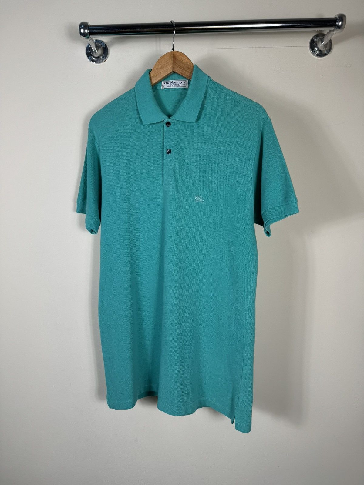 Burberry × Designer × Vintage Burberry’s London logo classic polo t shirt Size US M / EU 48-50 / 2 - 1 Thumbnail