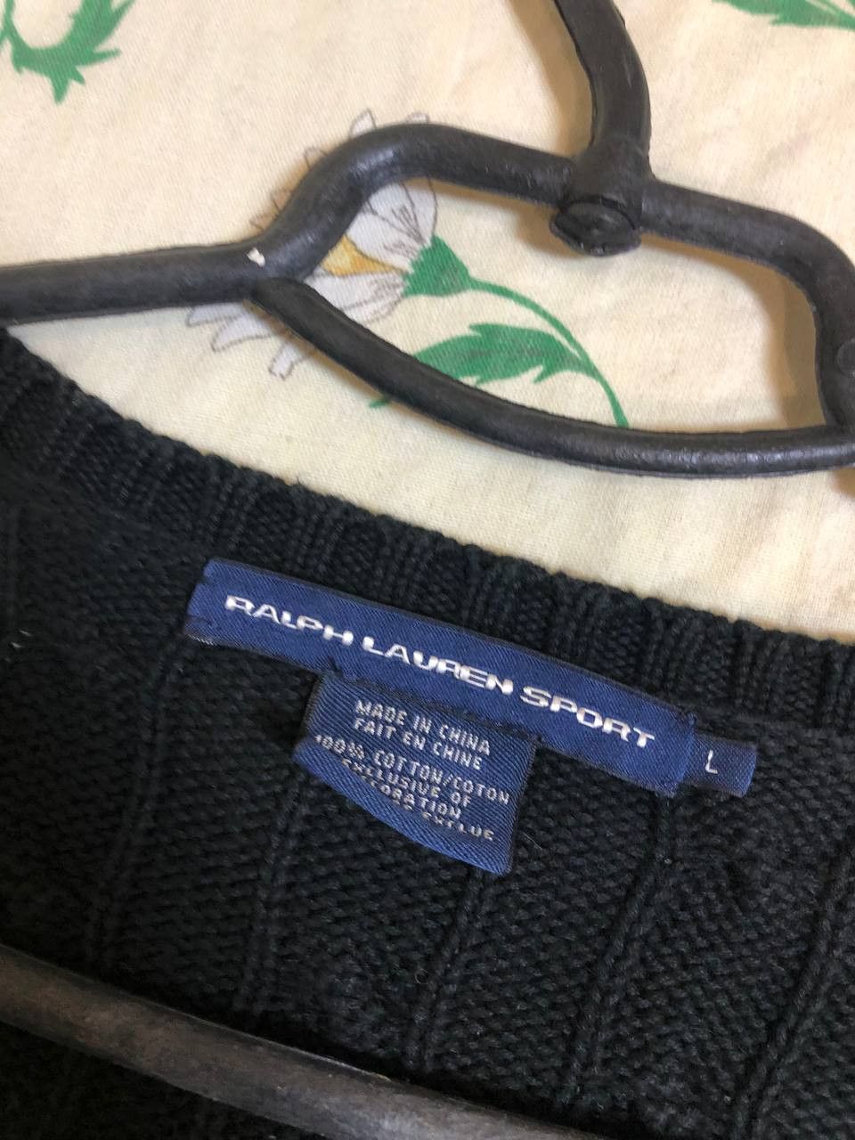 Polo Ralph Lauren Vintage Ralph Lauren Cable Knit Sweater Womens Size L / US 10 / IT 46 - 2 Thumbnail