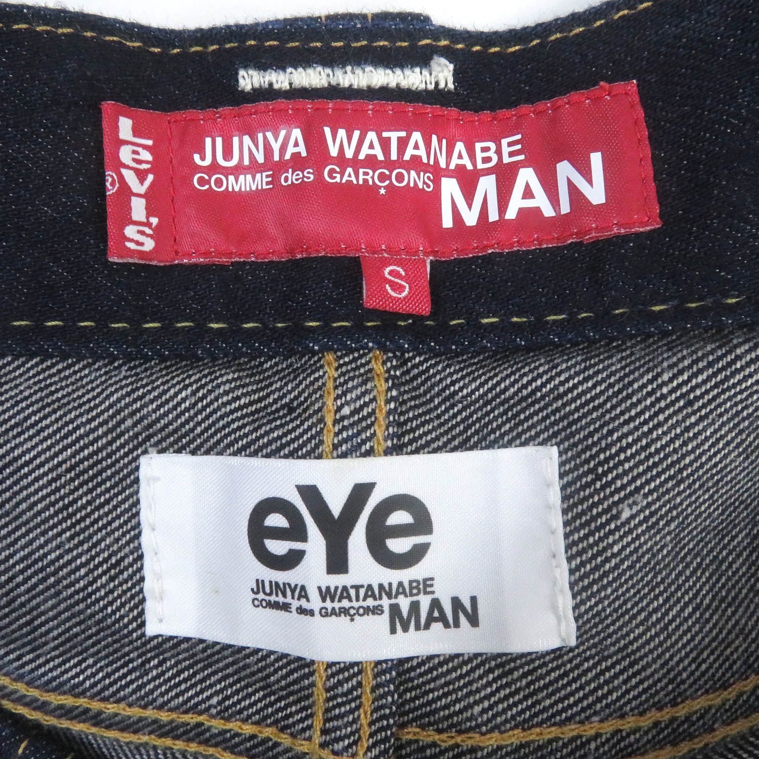Comme des Garcons Denim cotton jeans plain zipper full length Indigo Blue Size US 32 / EU 48 - 6 Thumbnail
