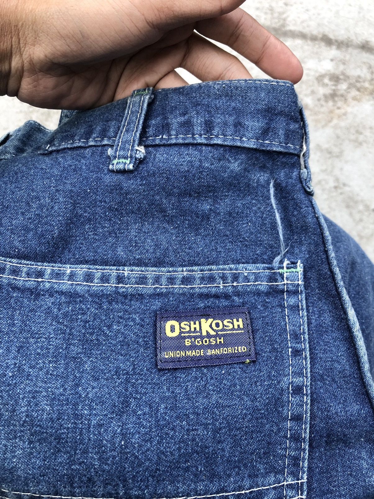 Oshkosh BAGGY WIDE LEG VINTAGE OSHKOSH CARPENTER DENIM Size US 30 / EU 46 - 5 Thumbnail