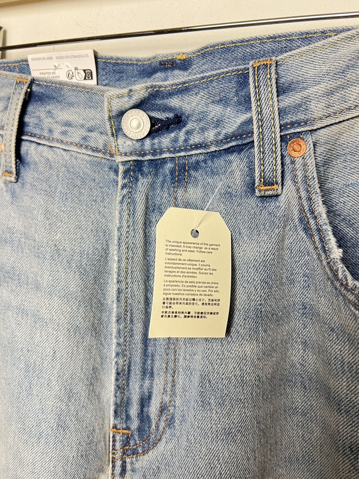 Levi's levi’s 551 ripped boro jeans Size US 33 - 7 Thumbnail
