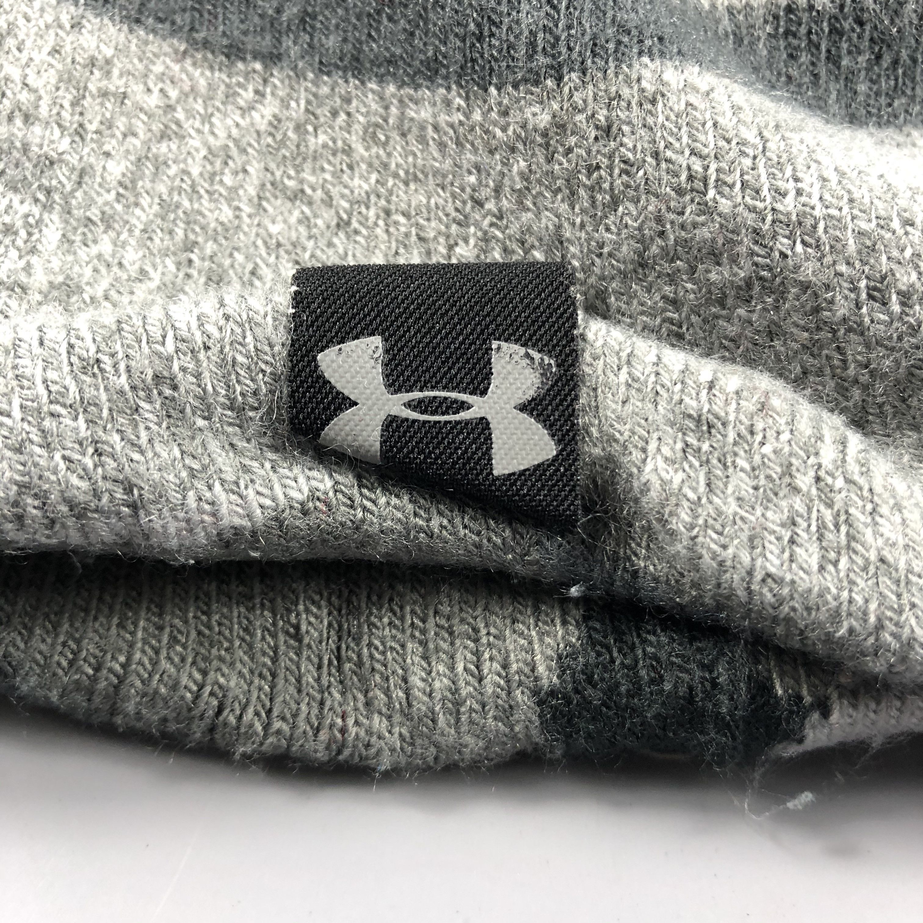 Under Armour × Vintage Under Armour Big Logo Beanie Snow Hat Snow Cap -D477 Size ONE SIZE - 4 Thumbnail