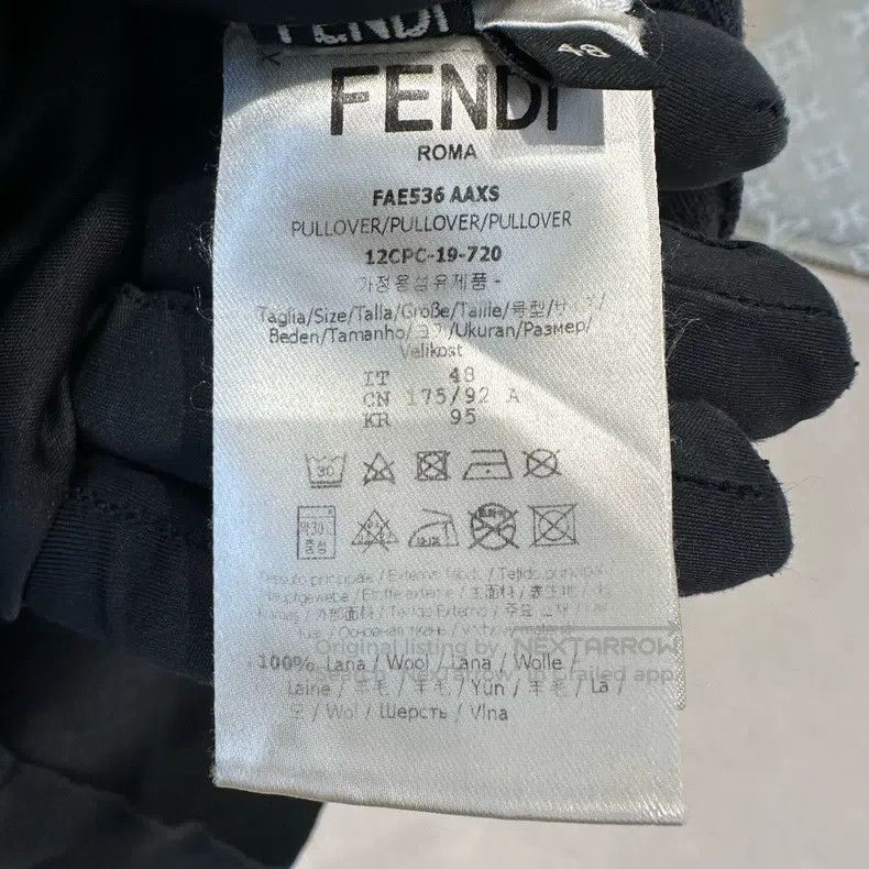 Fendi Fendi Deep Gray Solid Color Crew Neck Long Sleeve Sweater Size US M / EU 48-50 / 2 - 6 Thumbnail