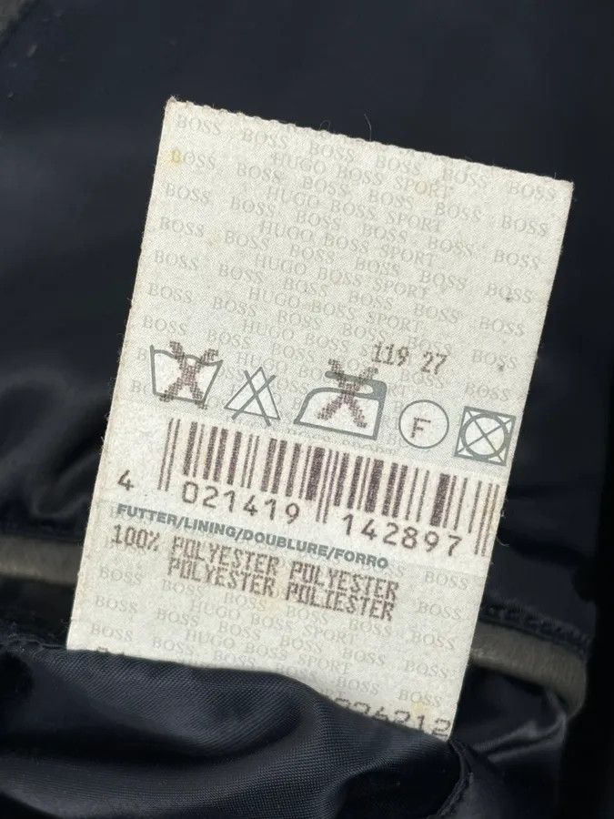Hugo Boss Hugo Boss Plastron Relief Grey Eroded Leather Biker Jacket Size US M / EU 48-50 / 2 - 13 Thumbnail