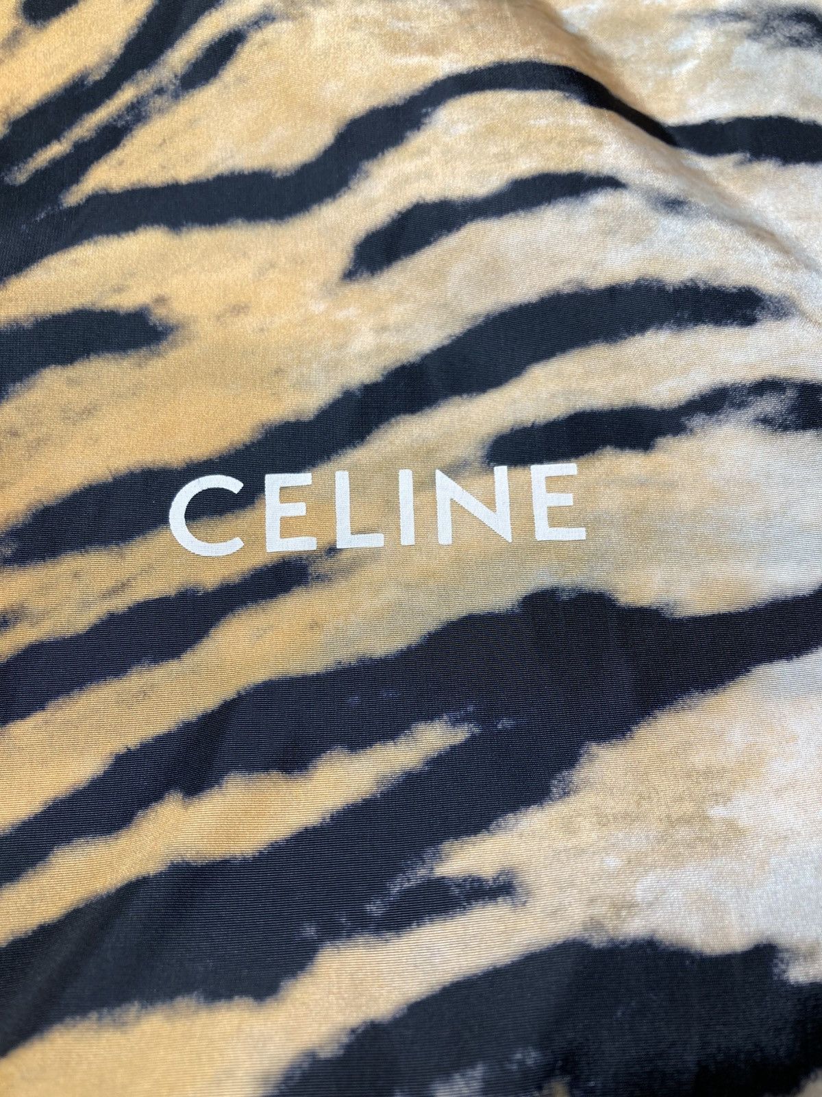 Celine SS21 Celine Tiger Rain Jacket Quarter Zip Print Animal Hedi Size US S / EU 44-46 / 1 - 5 Thumbnail