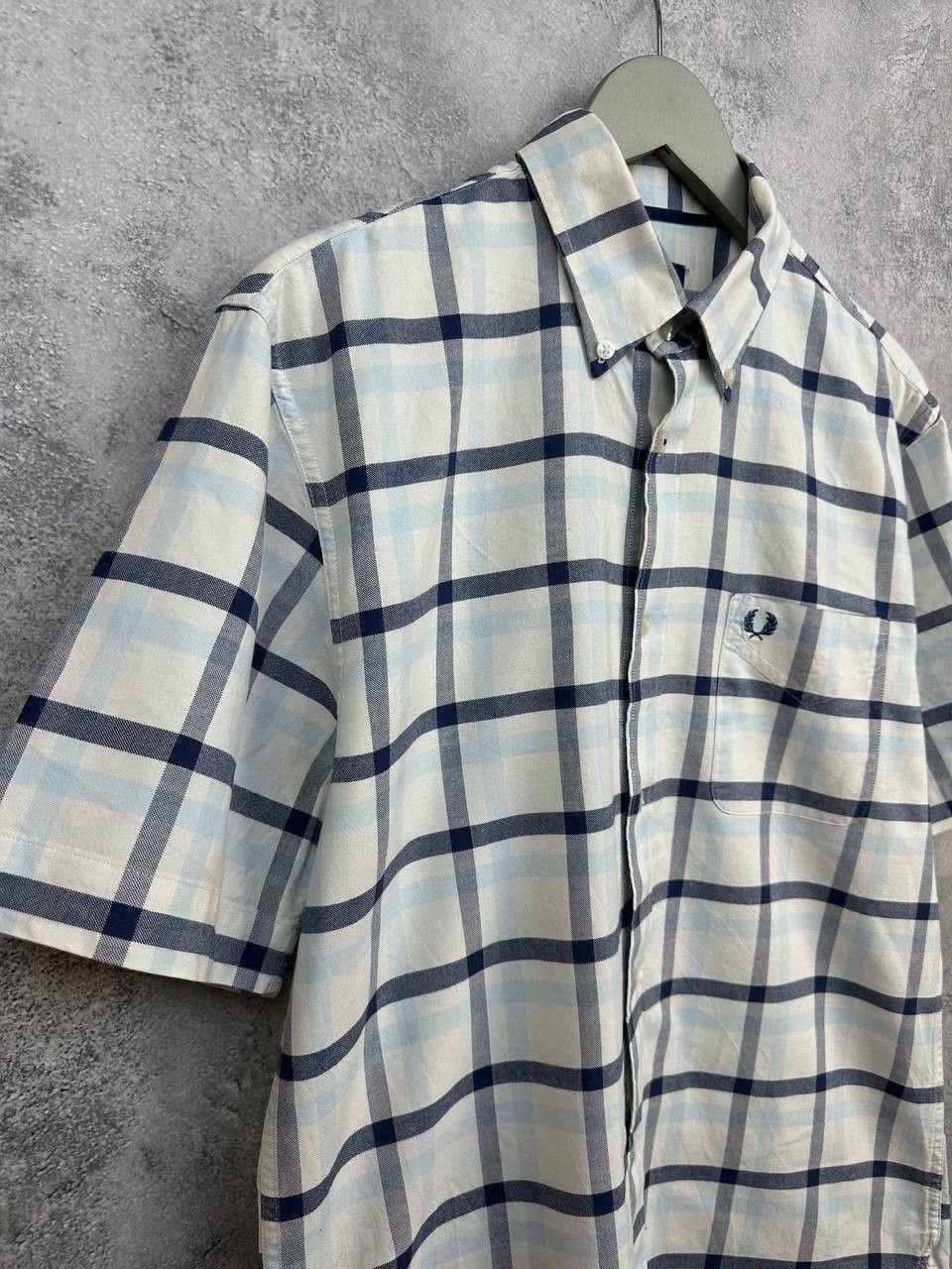 Fred Perry Fred Perry Button Up Shirt Check Vintage SS Hong Kong Size US M / EU 48-50 / 2 - 3 Thumbnail