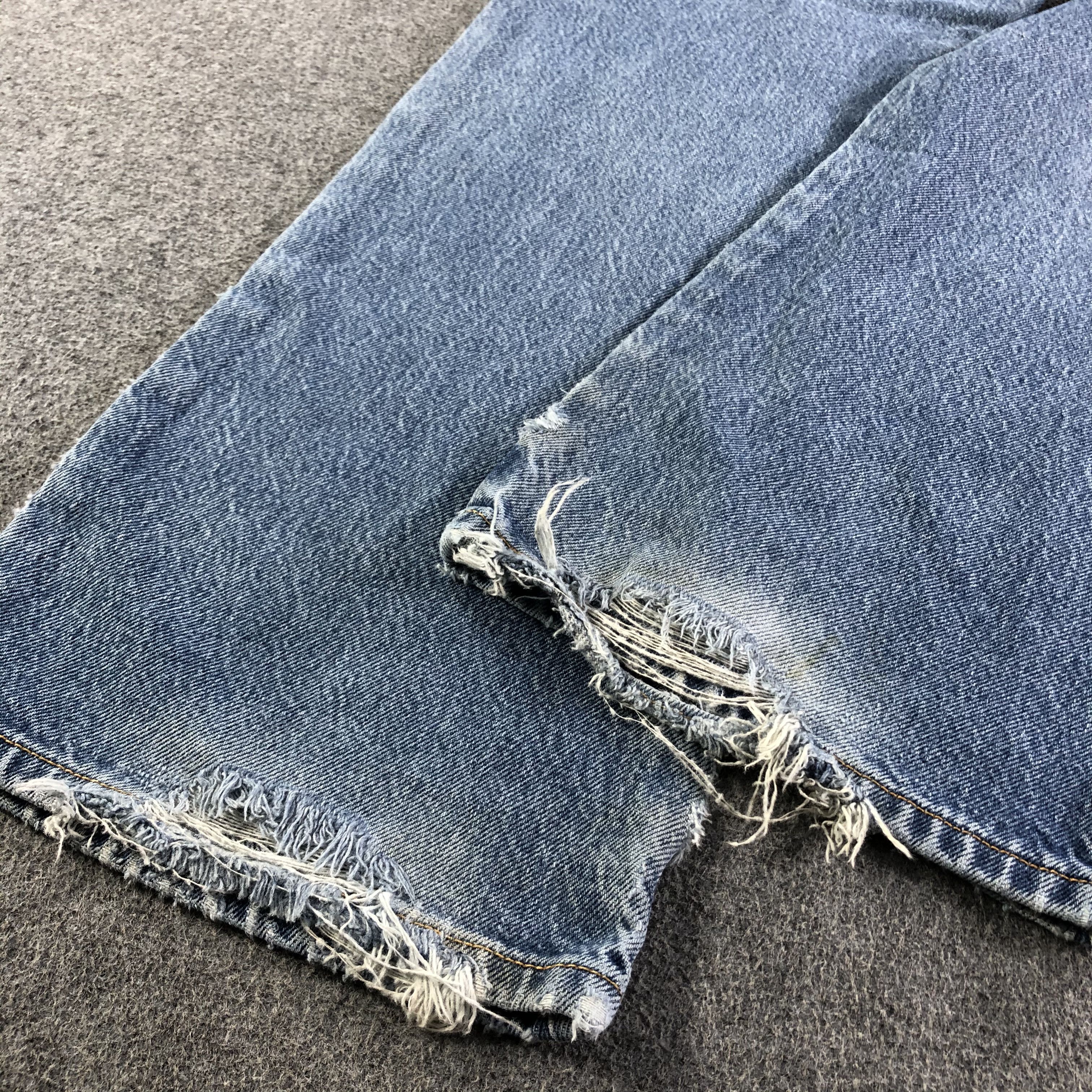 Levi's Vintage Blue Wash Levis 517 Jeans-J3535 Size US 37 - 6 Thumbnail