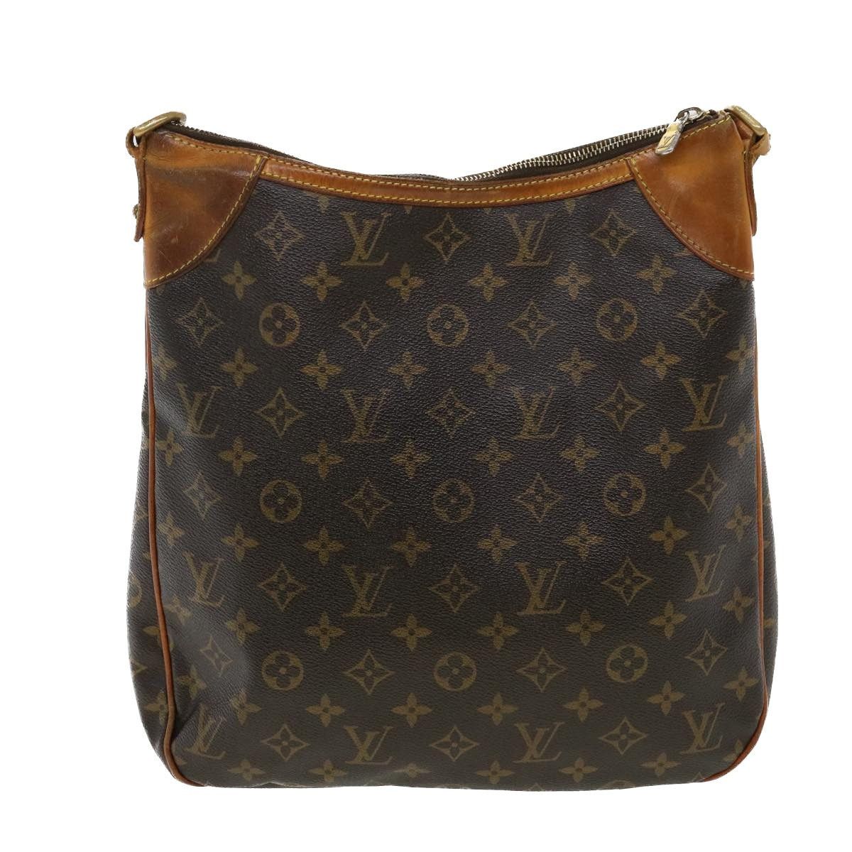 LOUIS VUITTON Monogram Odeon MM Shoulder Bag M56389