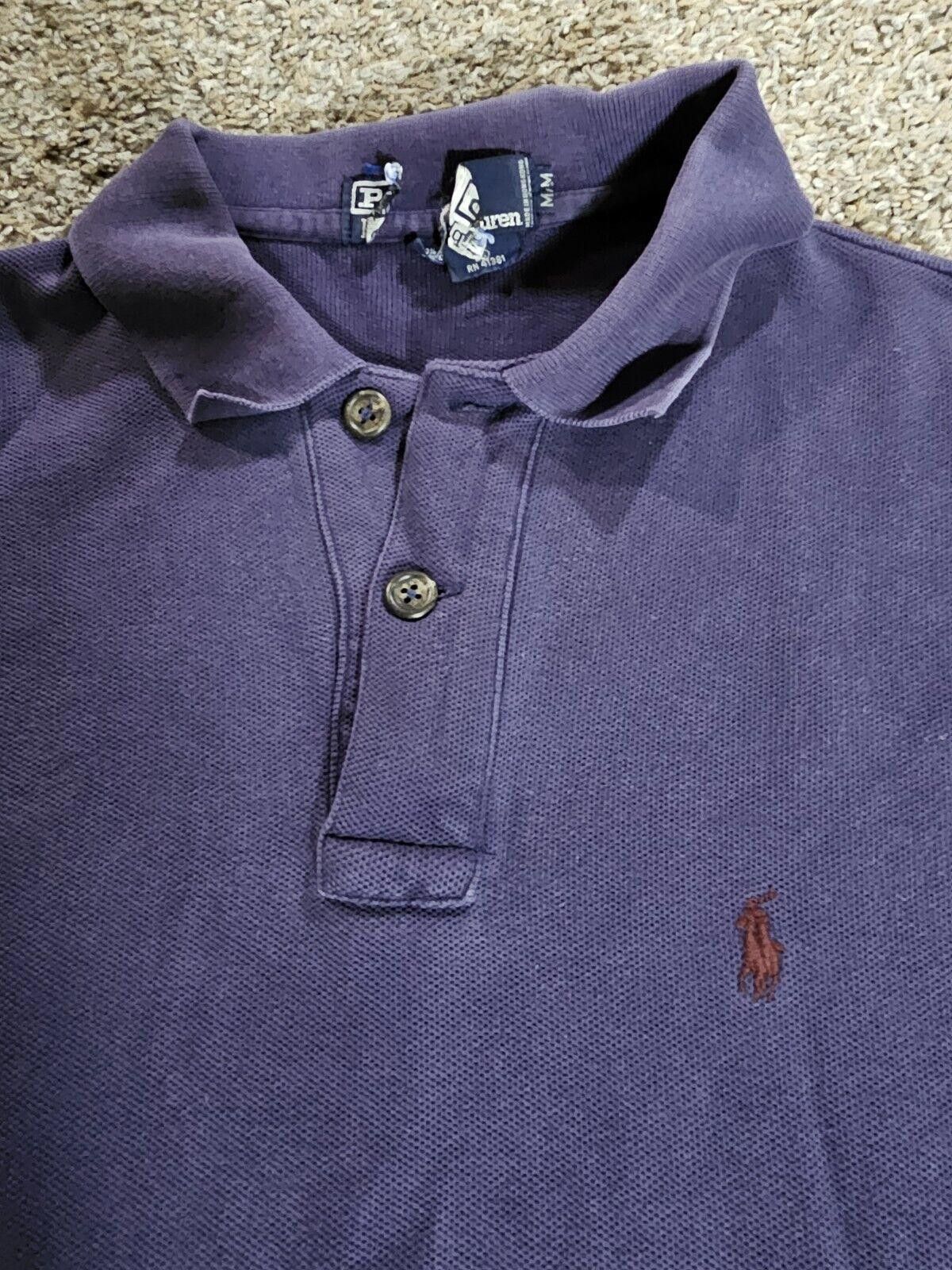 Polo Ralph Lauren polo ralph lauren Long Sleeve Polo Shirt Medium Size US M / EU 48-50 / 2 - 2 Thumbnail