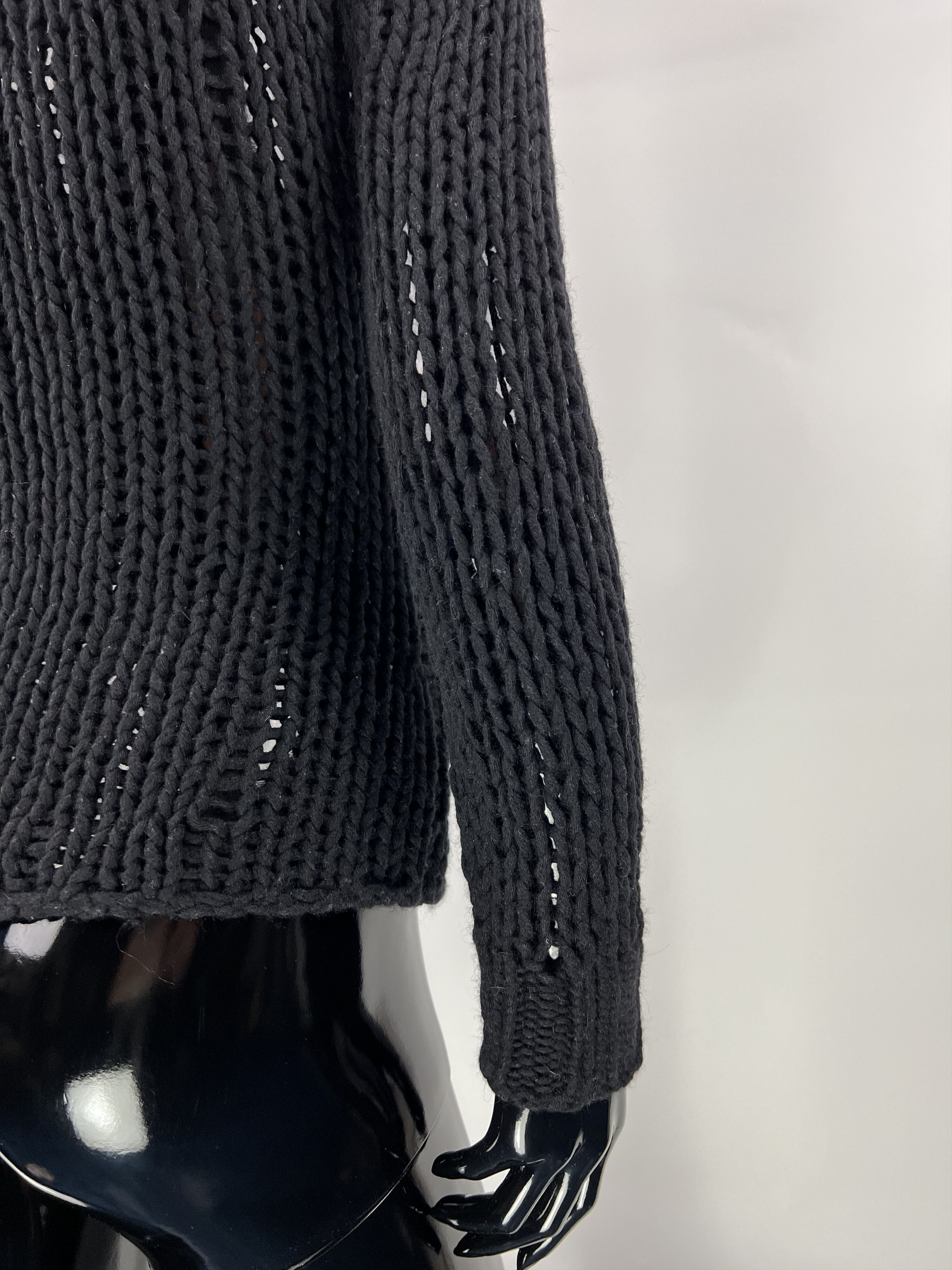 Pierre Balmain Pierre Balmain Mesh Knit Alpaca Wool Sweater Size S 40/26 Size S / US 4 / IT 40 - 9 Thumbnail