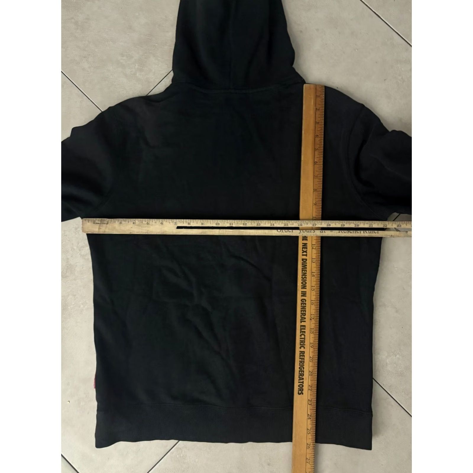 Vintage Vintage Ice Cream Pullover Hoodie Sweater Mens M Black 5982 Size US M / EU 48-50 / 2 - 6 Thumbnail