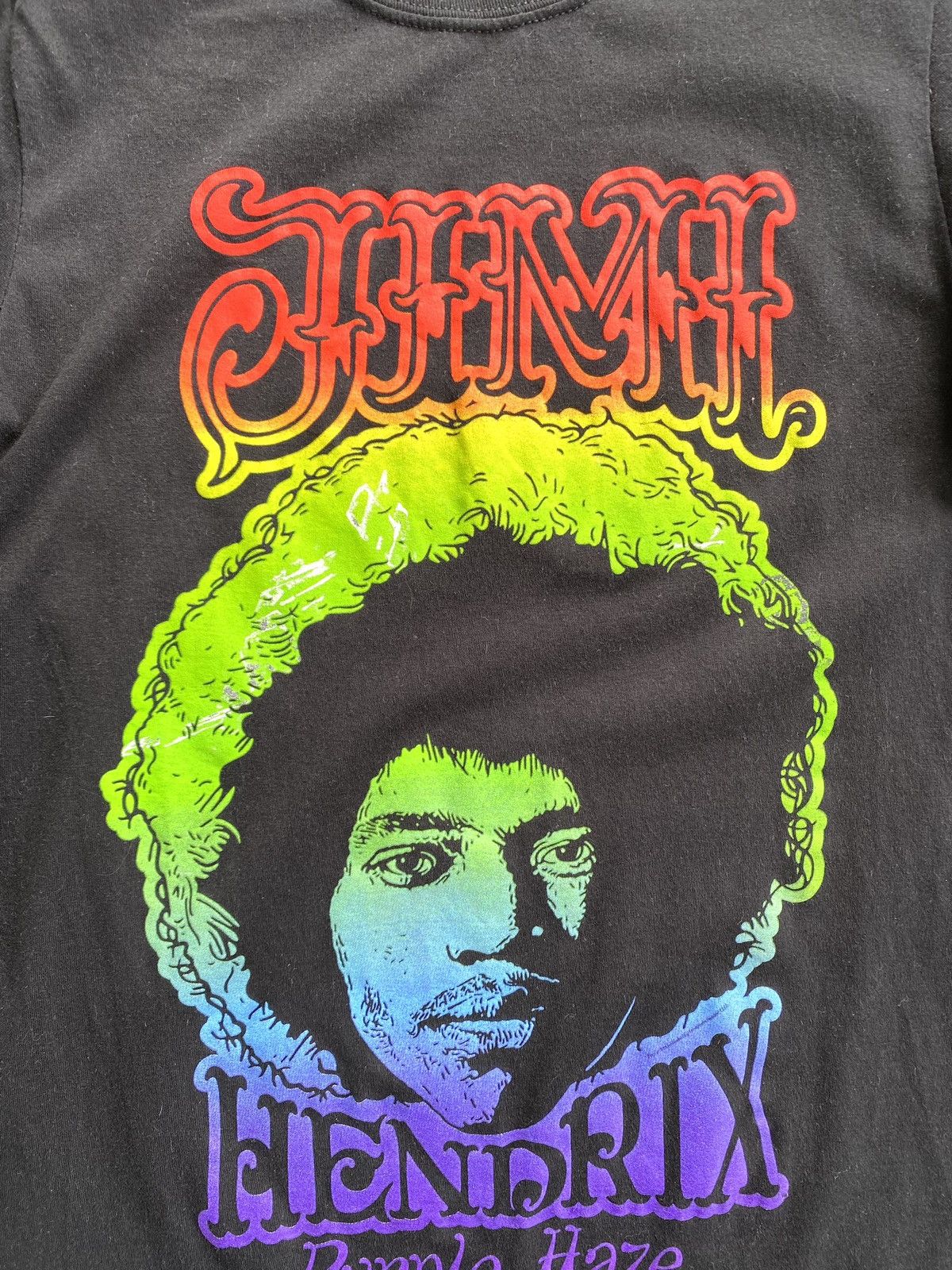 Jimi Hendrix Vintage Jimi Hendrix Purple Haze Tee Shirt Guitar Band Size US S / EU 44-46 / 1 - 5 Thumbnail