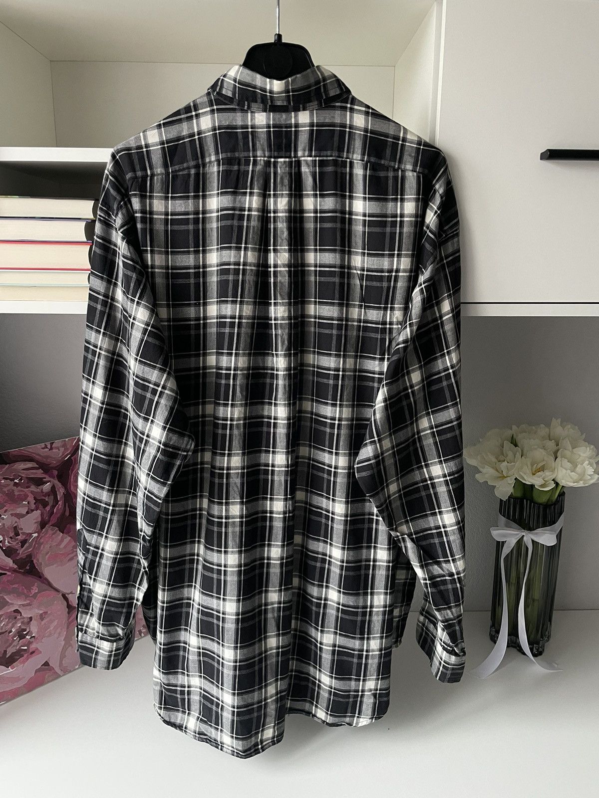Polo Ralph Lauren × Ralph Lauren × Vintage Polo Ralph Lauren 80’s Flannel Shirt Button Up Y2K VERY RARE Size US XL / EU 56 / 4 - 8 Thumbnail