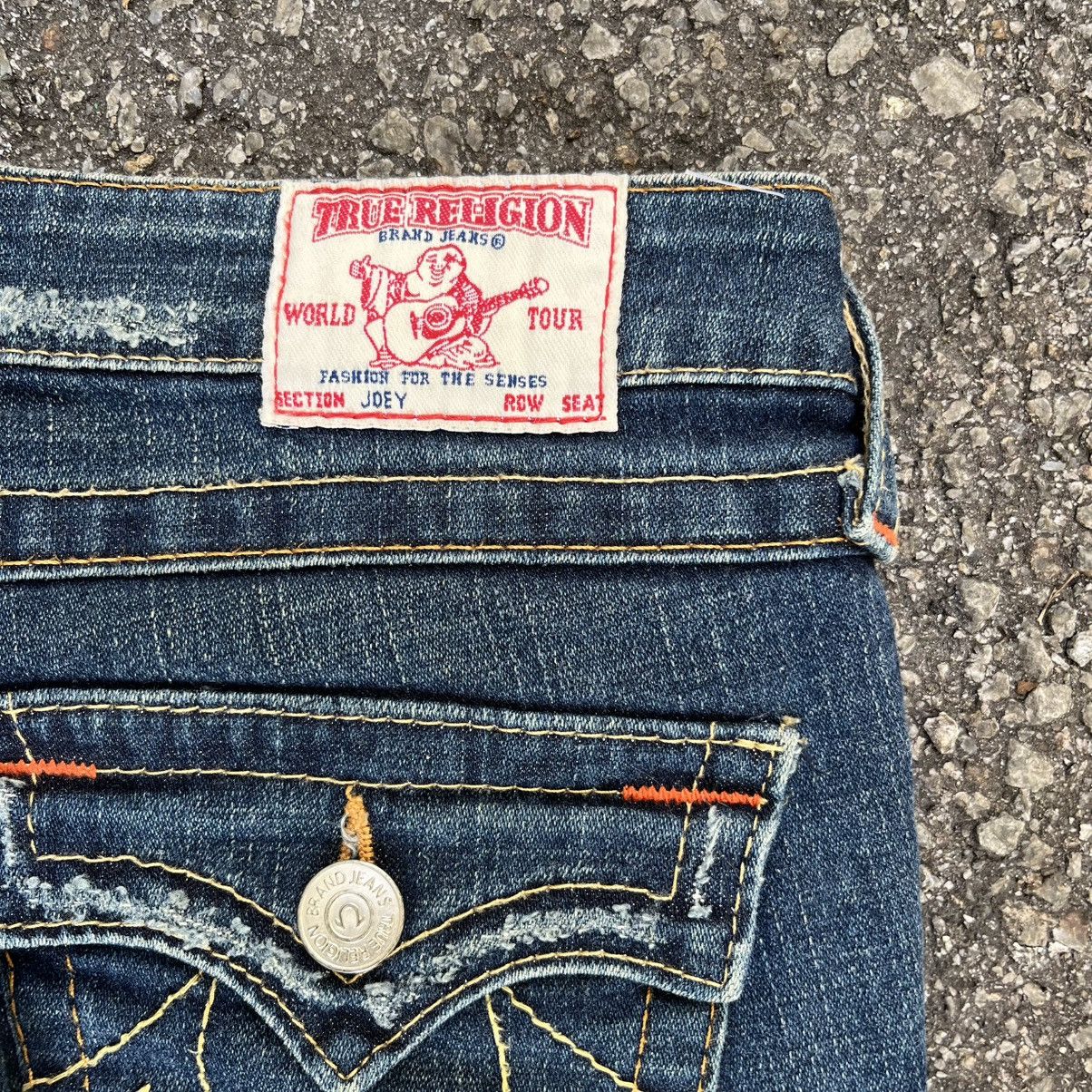 True Religion Vintage True Religion Flare Jeans Size 27" / US 4 / IT 40 - 13 Thumbnail