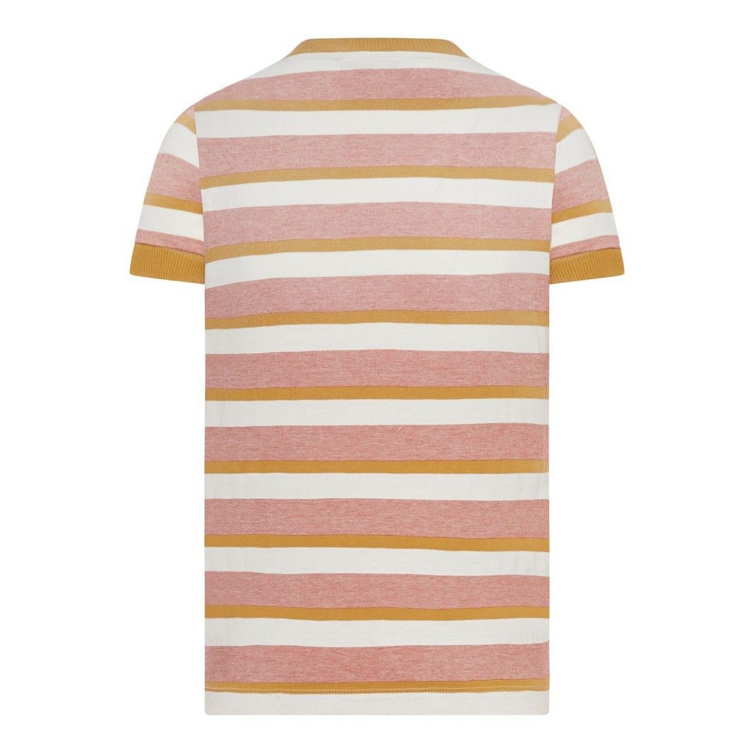 PRADA Beige/Pink Cotton T-shirt New & Authentic (Women\'s siz