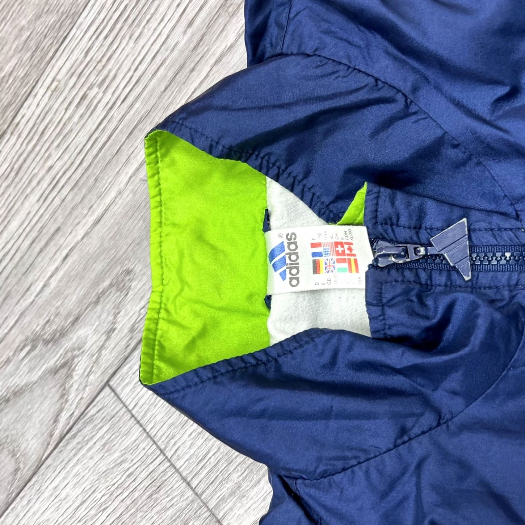 Adidas The reason for this is that search engine can prioritize title containing 'Vintage Adidas Track Top Shiny Nylon Jacket Mens XL Size US XL / EU 56 / 4 - 5 Thumbnail