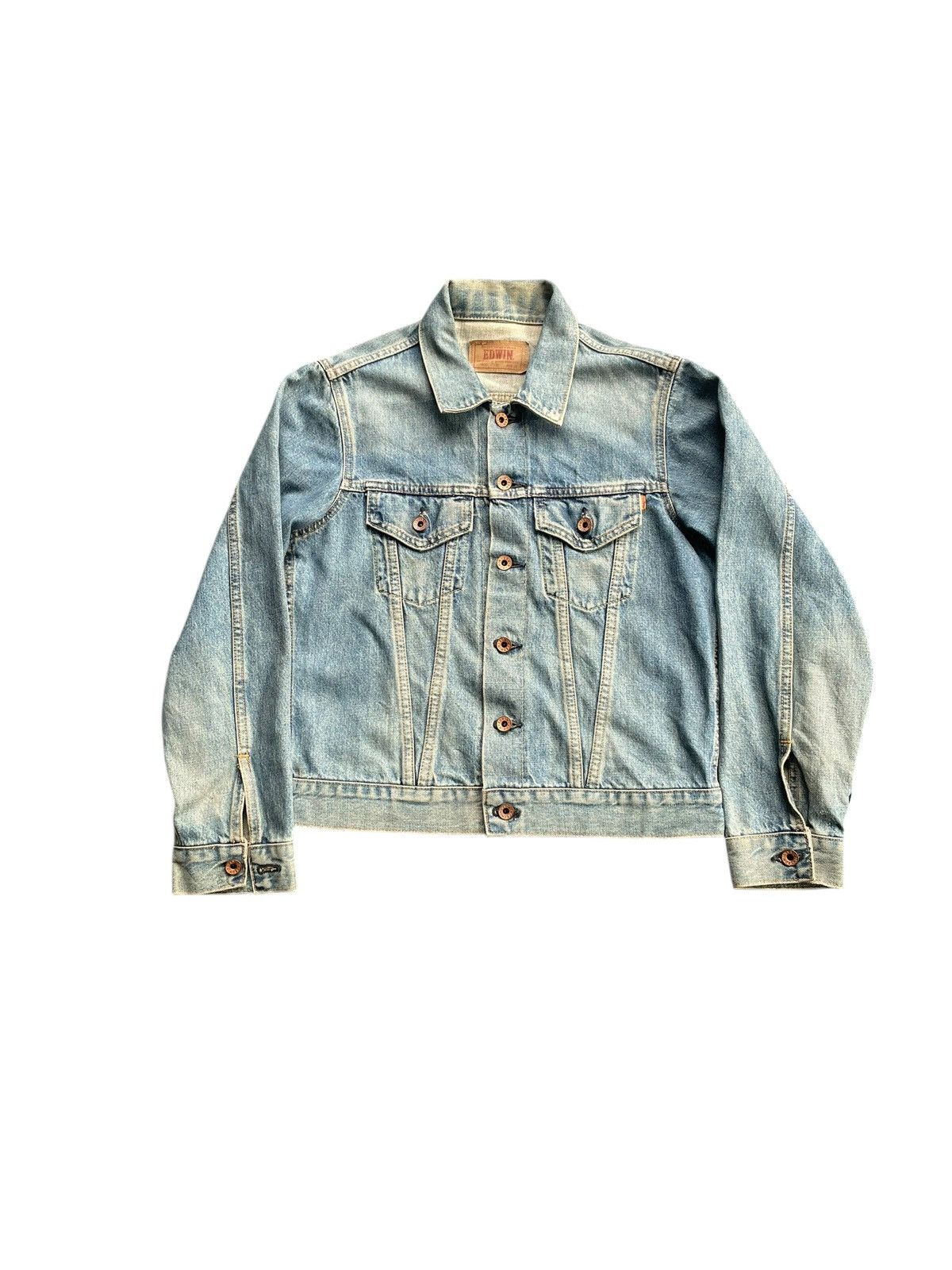 Edwin Vintage Edwin Selvedge Denim Jacket Size US M / EU 48-50 / 2 - 1 Thumbnail