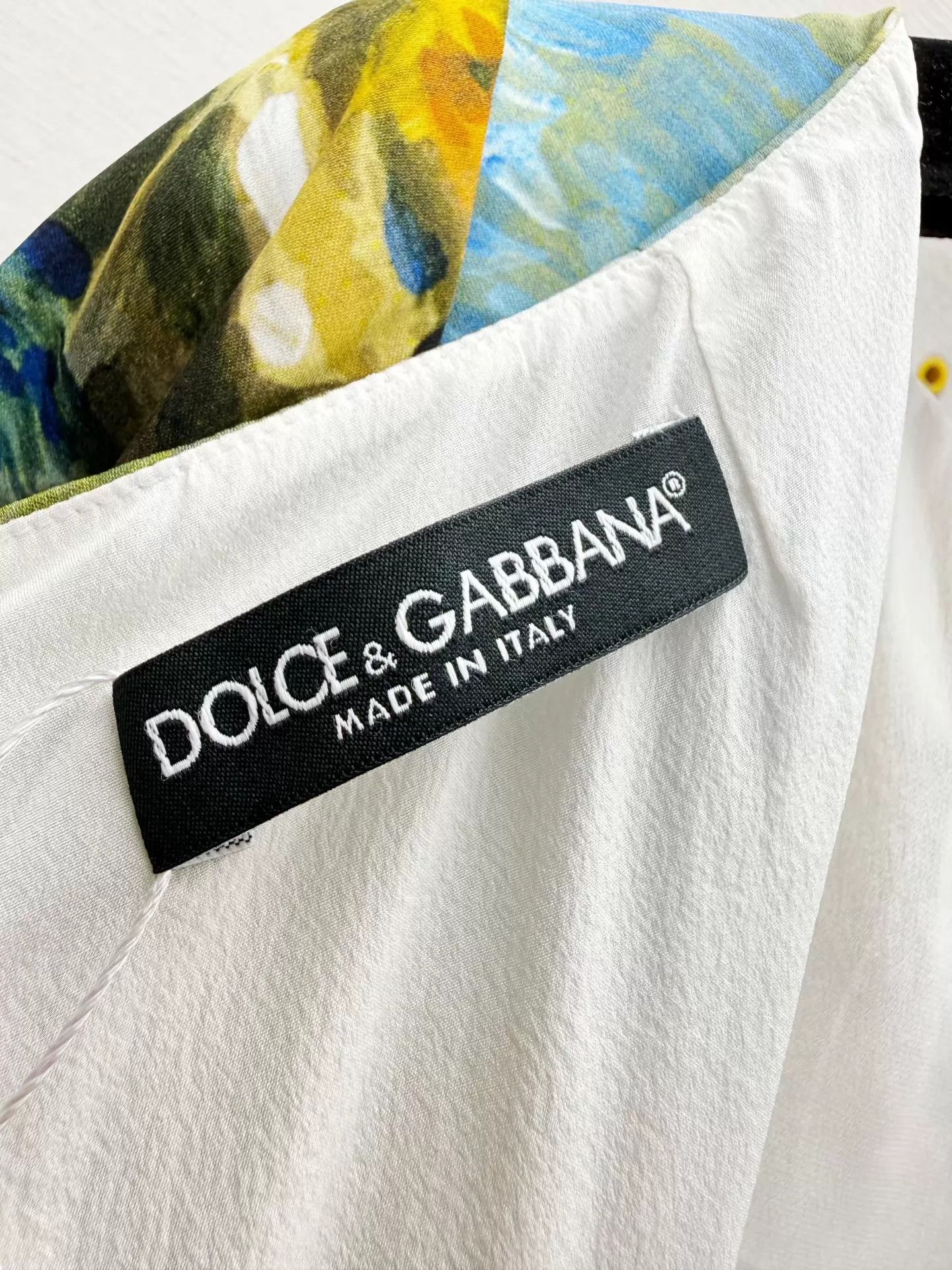 Dolce & Gabbana DG Silk Dress 40 Worn Once, Like New Size S / US 4 / IT 40 - 5 Thumbnail