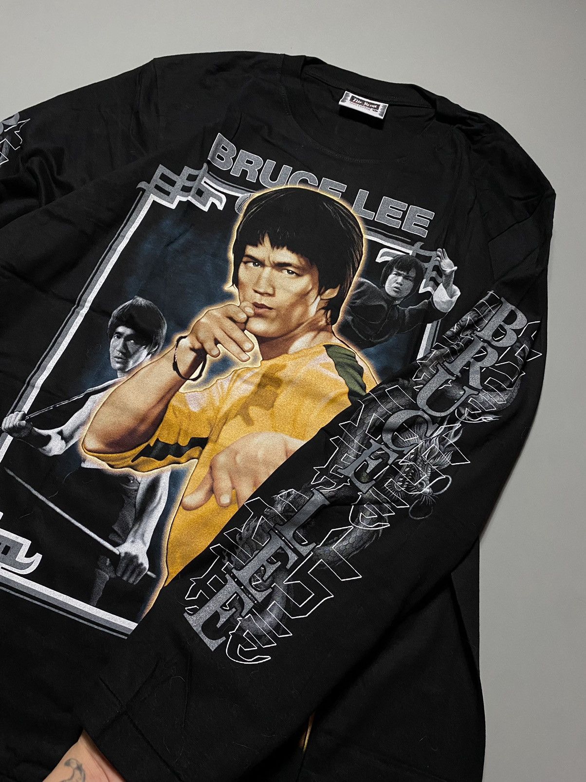 Vintage 🔥 BRUCE LEE VTG LONG SLEEVE Y2K Size US L / EU 52-54 / 3 - 4 Thumbnail