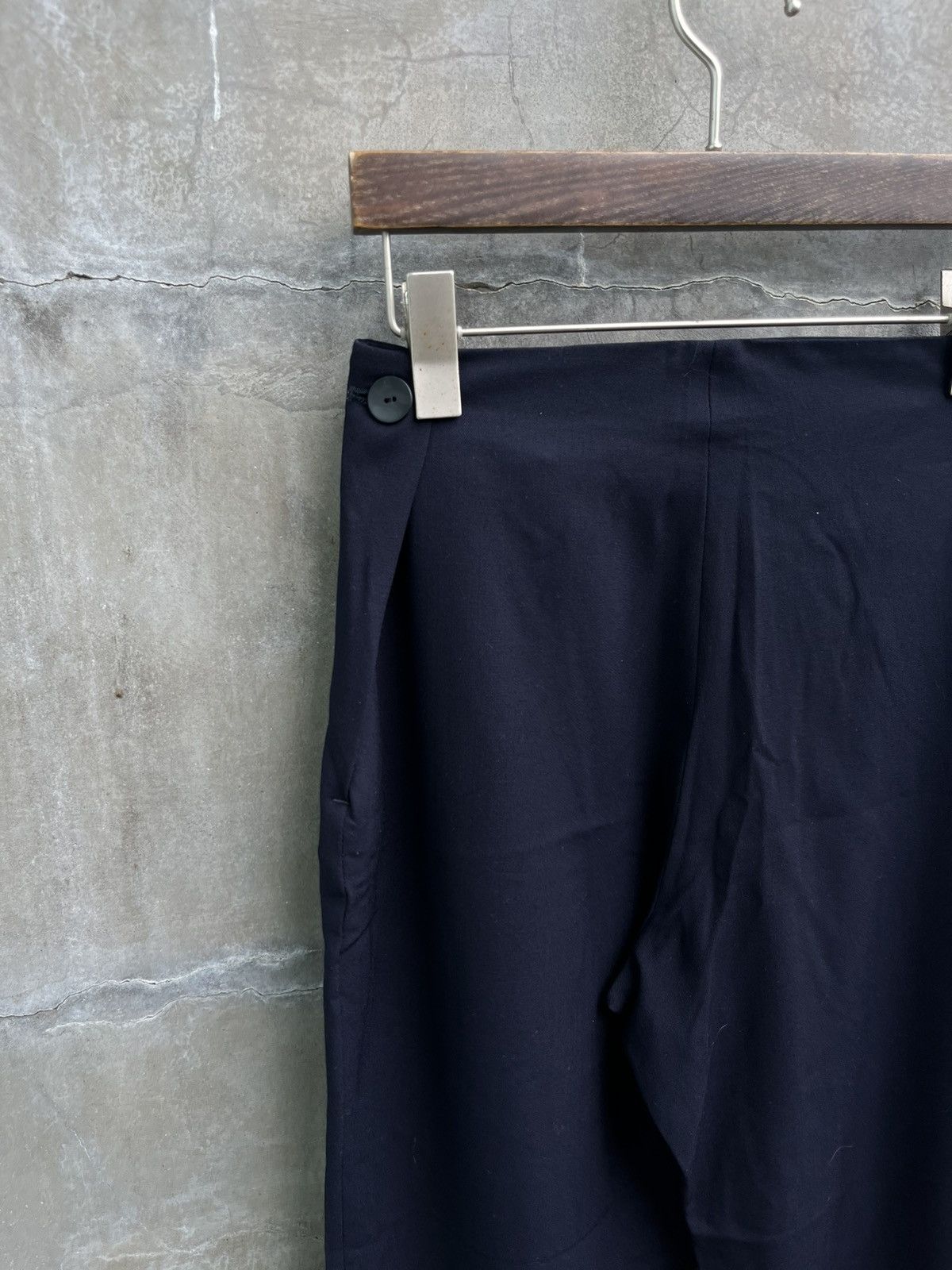 Yohji Yamamoto High Waist Uniform Trousers Size 26" / US 2 / IT 38 - 5 Thumbnail