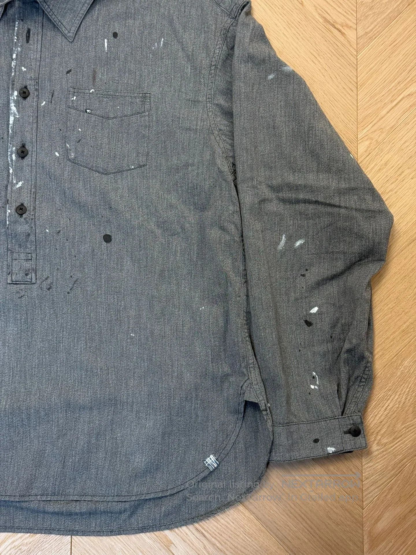 Visvim VISVIM 1910 P.O. CHAMBRAY L/S Shirt. Size US L / EU 52-54 / 3 - 4 Thumbnail