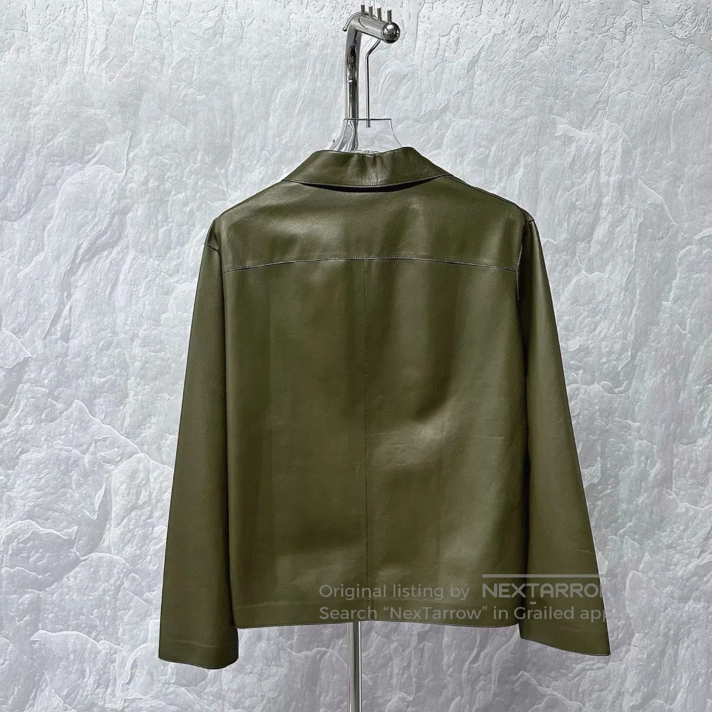 Loewe Loewe Sheepskin Embossed Pocket Shirt Jacket. Size XS / US 0-2 / IT 36-38 - 5 Thumbnail