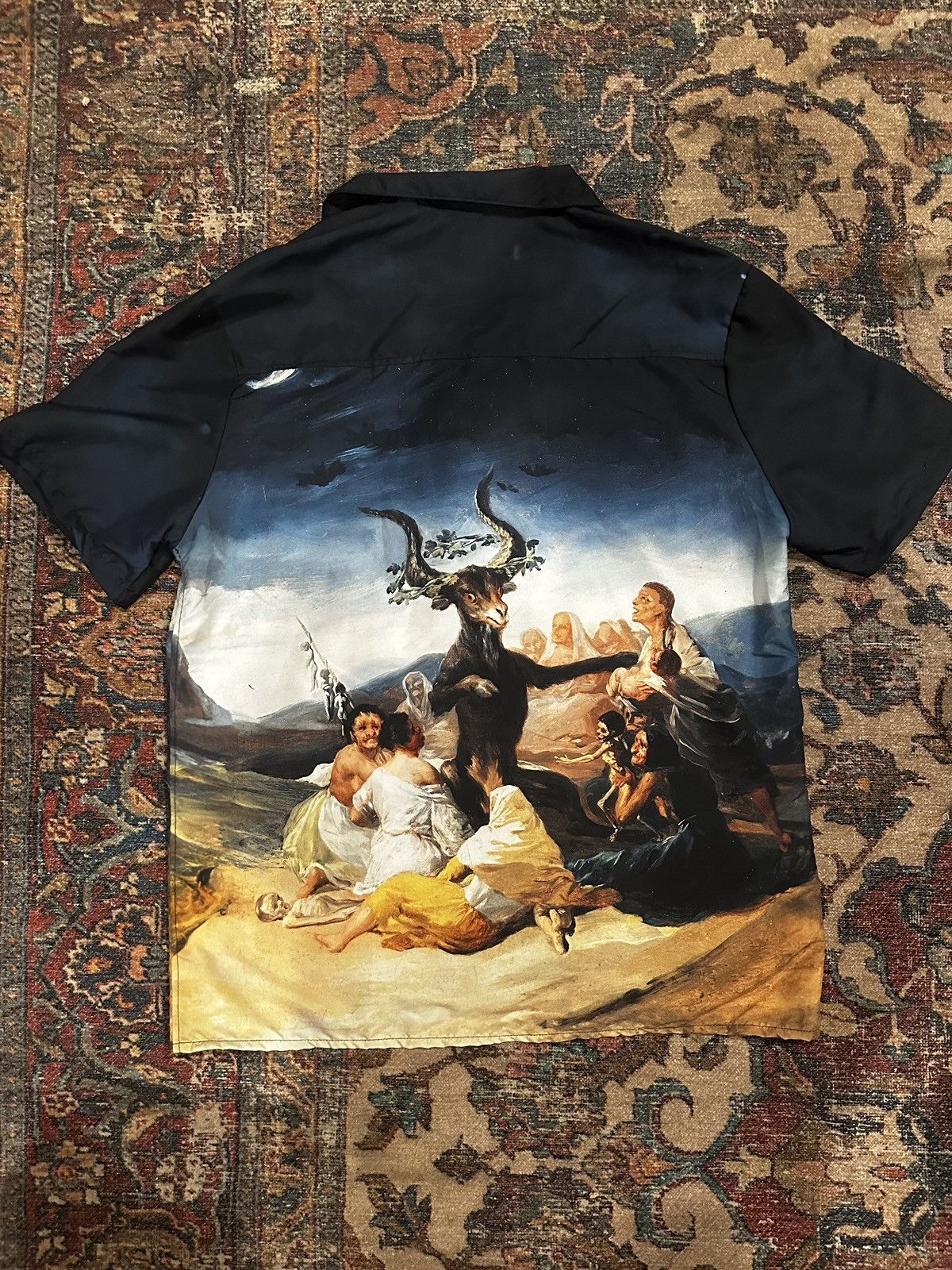 Designer × Vintage Rare Francisco Goya ‘Witches’ Sabbath’ Size US L / EU 52-54 / 3 - 2 Thumbnail