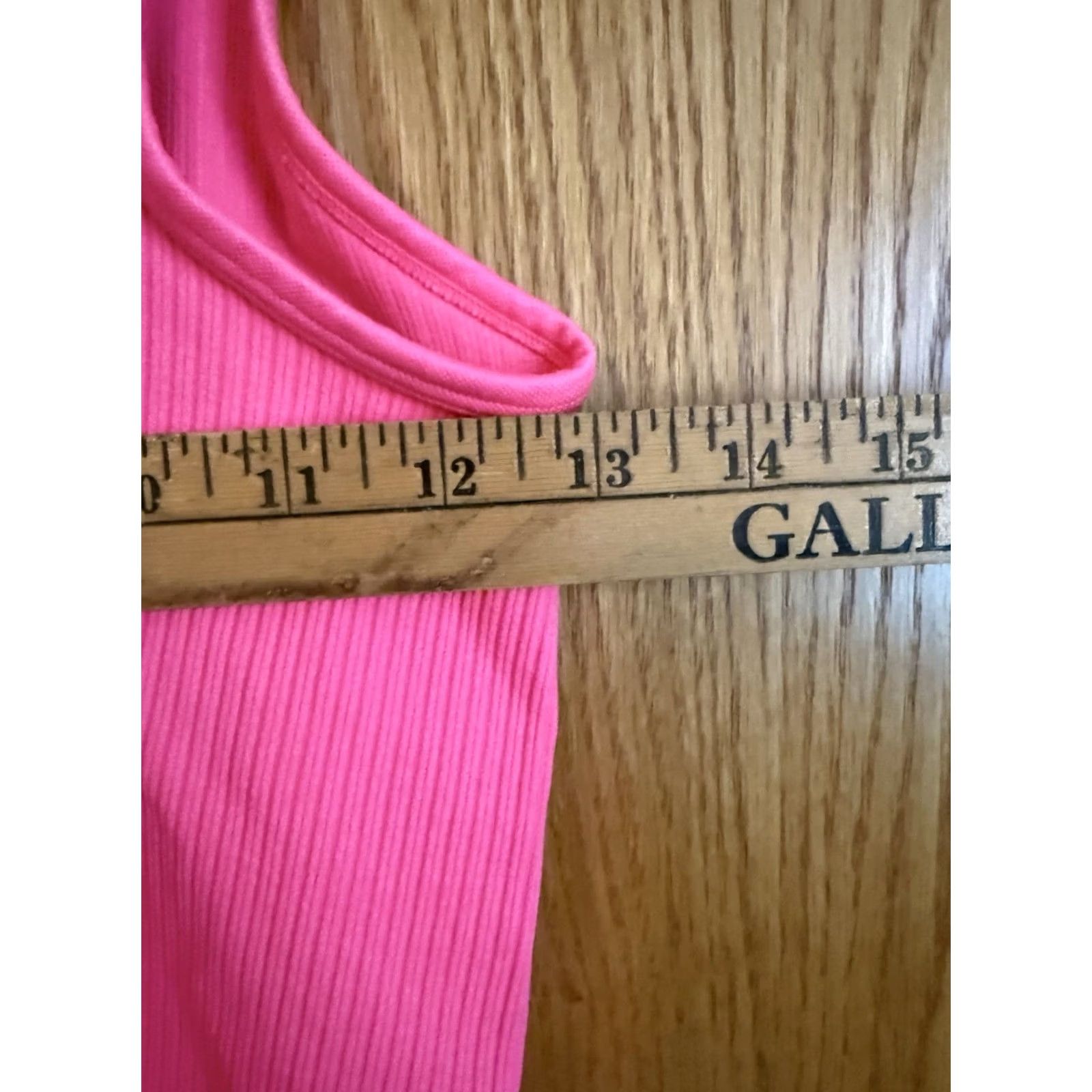 Vintage A New Day Hot Pink Adjustable Crop Top Size Small Festival Beach Concert Womens Size S / US 4 / IT 40 - 4 Thumbnail
