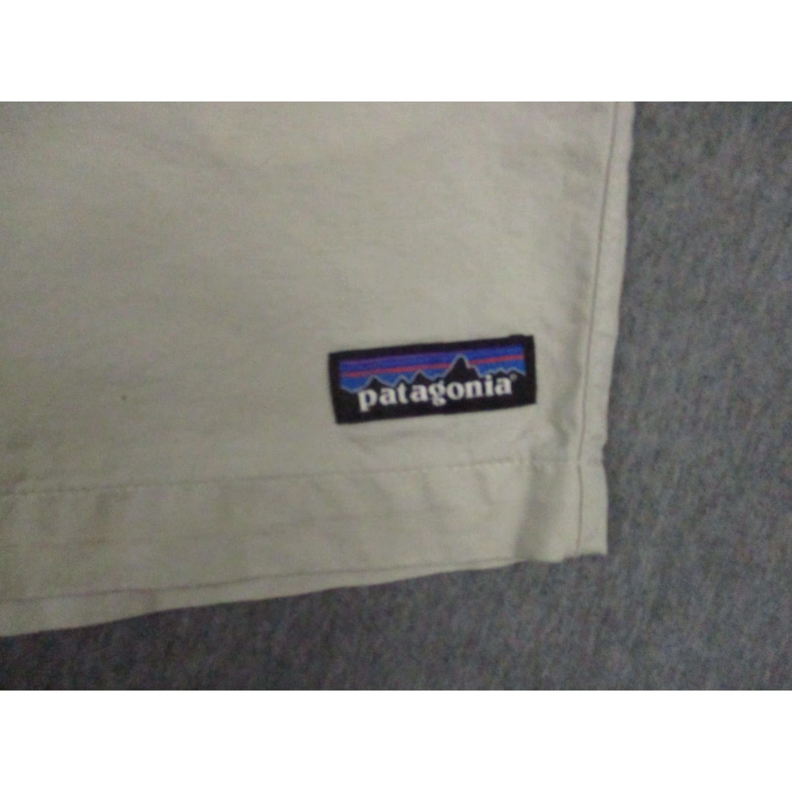 Patagonia Patagonia Shorts Mens 40 Khaki Beige Chino Cotton Hemp Casual STY57756 Mens, Adult, Regular Fit, 8 Inseam, Flat Front, Pockets, Canvas, Beigegreen? Size US 40 / EU 56 - 2 Thumbnail