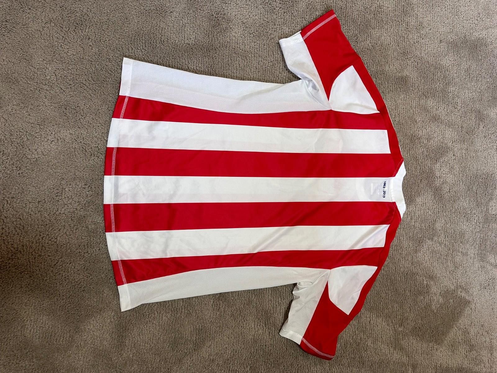 Adidas Stoke City Home 2012/2013Player Issue Football shirt soccer Size US L / EU 52-54 / 3 - 7 Thumbnail