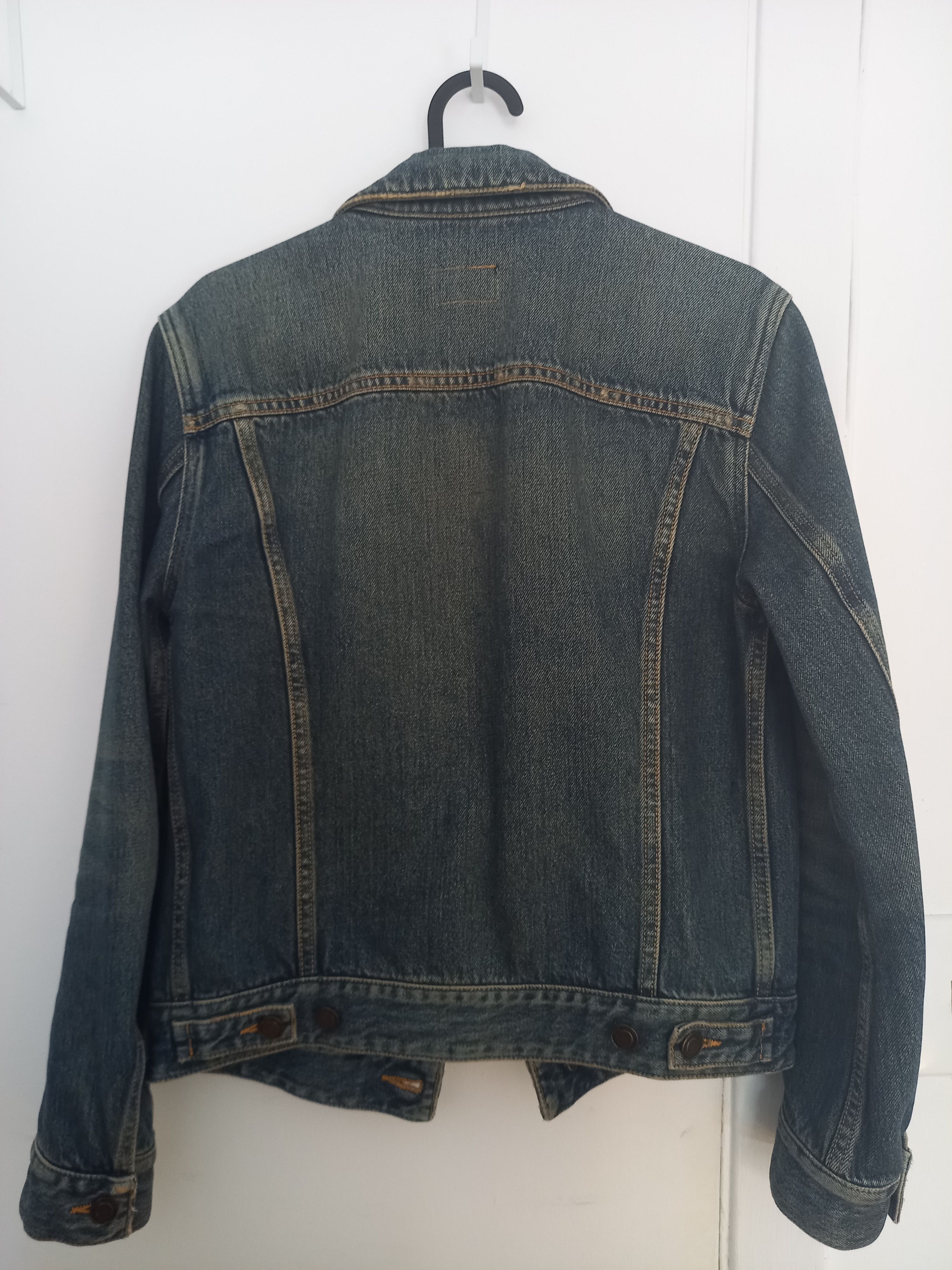 Saint Laurent Paris Dirty wash denim jacket Size US XS / EU 42 / 0 - 2 Thumbnail