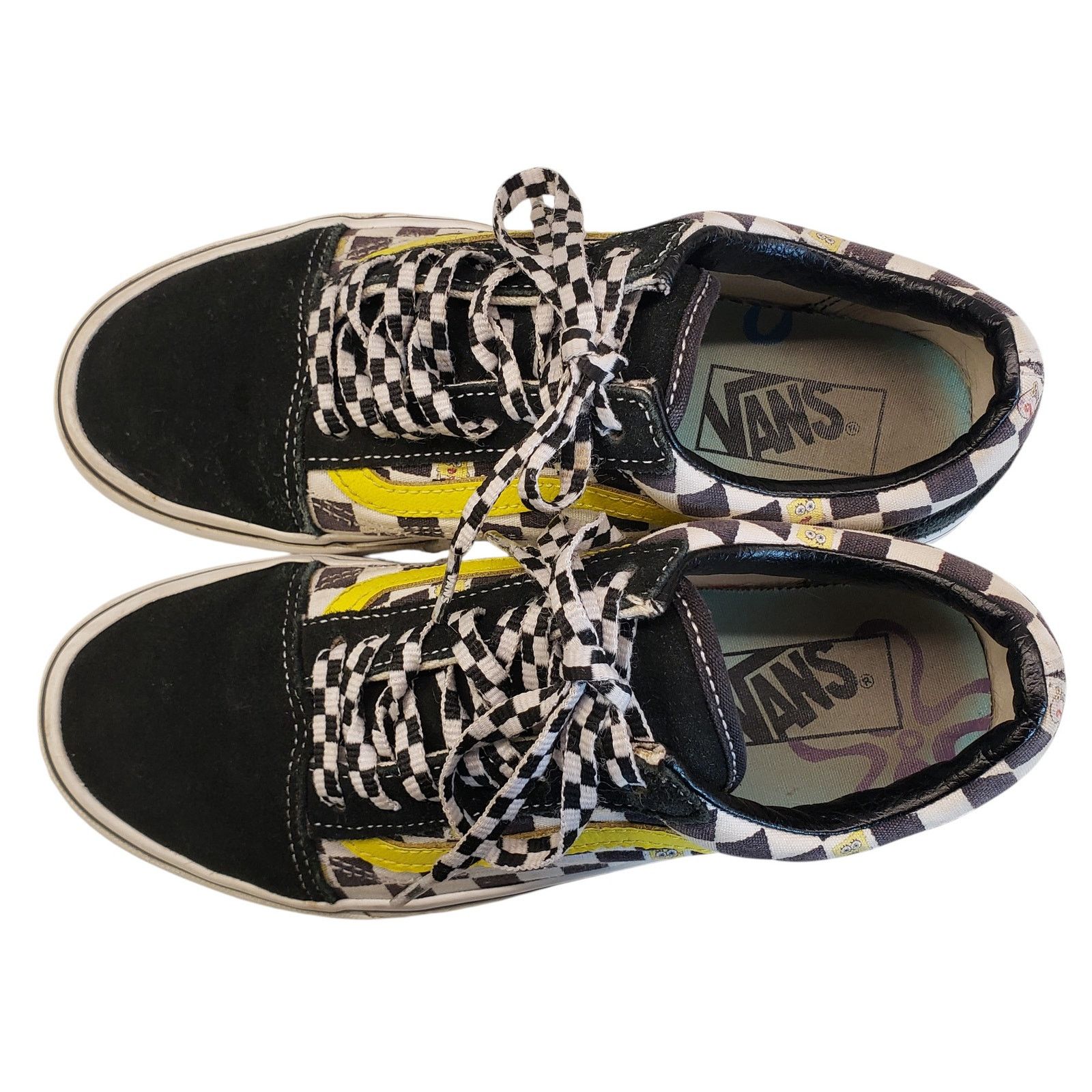Vans Vans SpongeBob SquarePants Old Skool Off The Wall Womens 7.5 Size US 7.5 / IT 37.5 - 3 Thumbnail