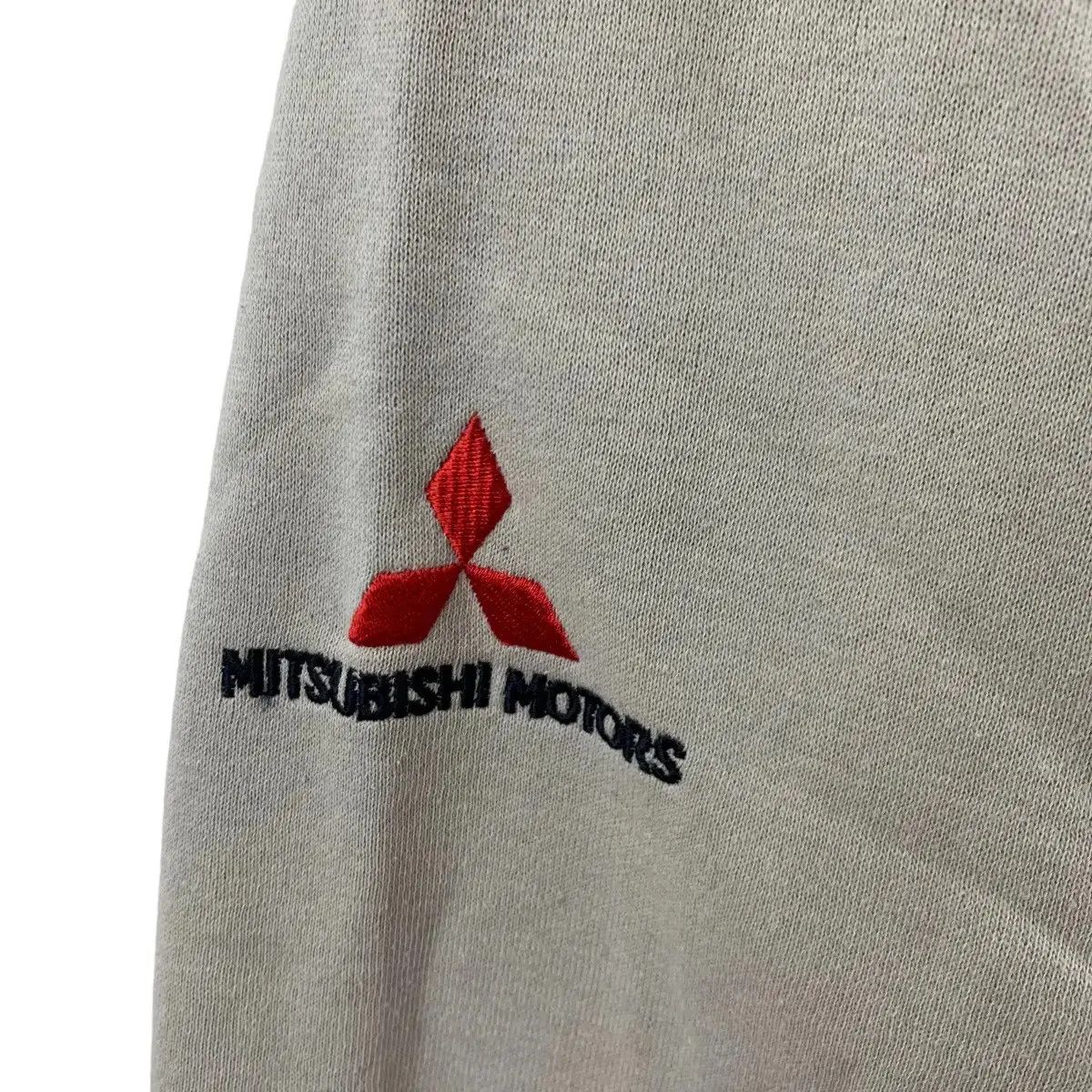 Vintage Vintage RALLIART MITSUBISHI Half Zipper Sweatshirt Size US XL / EU 56 / 4 - 6 Thumbnail