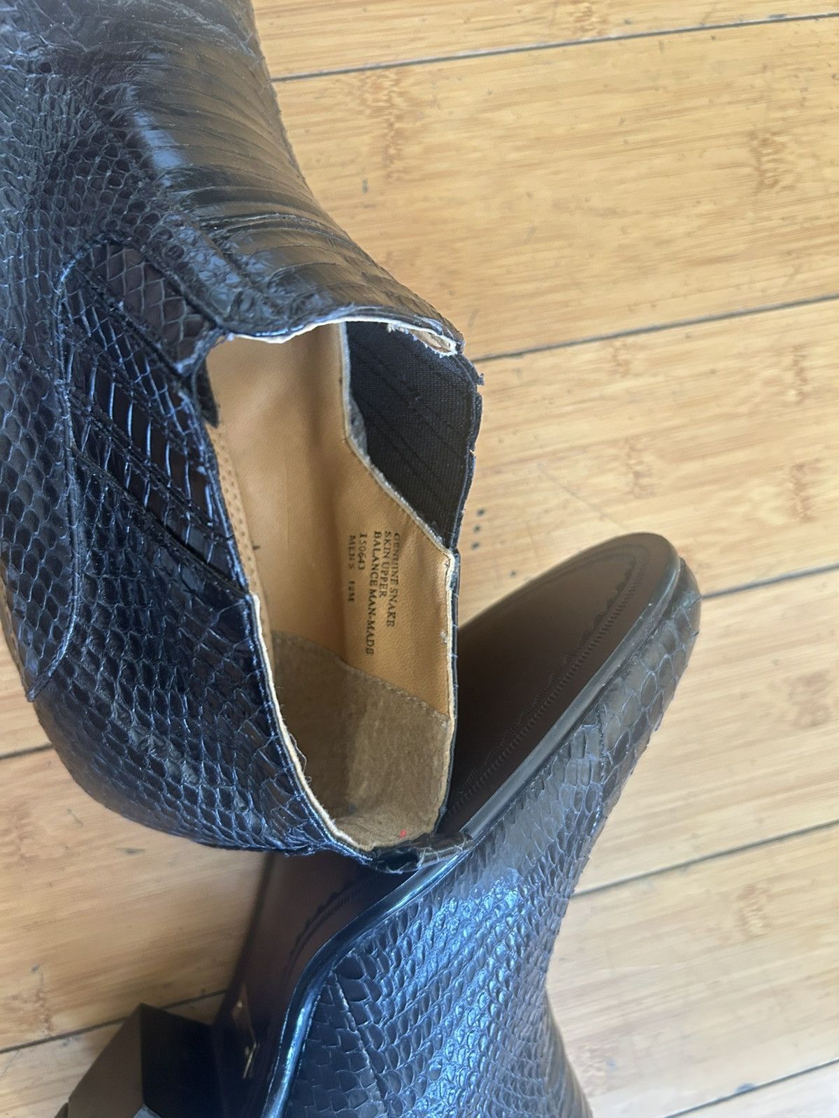 Giorgio Brutini Snakeskin Cuban boot Size US 9 / EU 42 - 5 Thumbnail