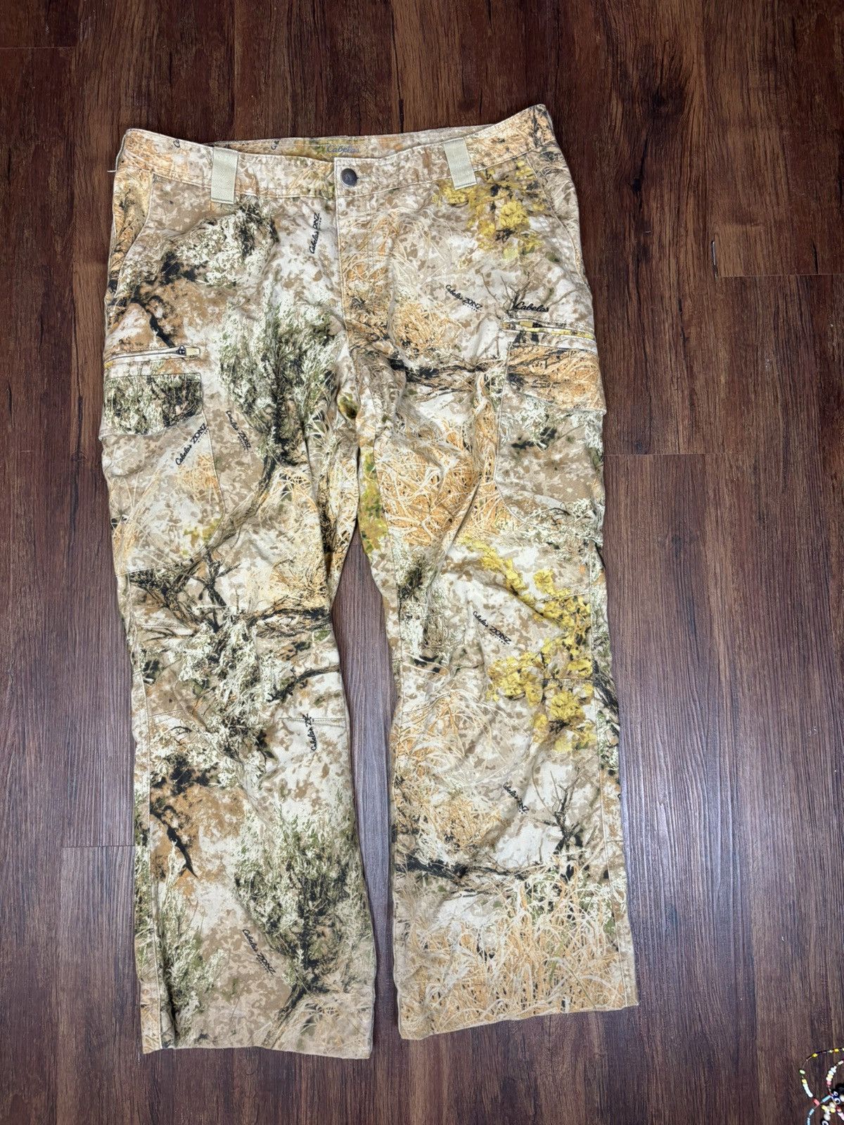 Cabelas Light wash realtree cabelas camo cargo pants Size US 38 / EU 54 - 6 Thumbnail