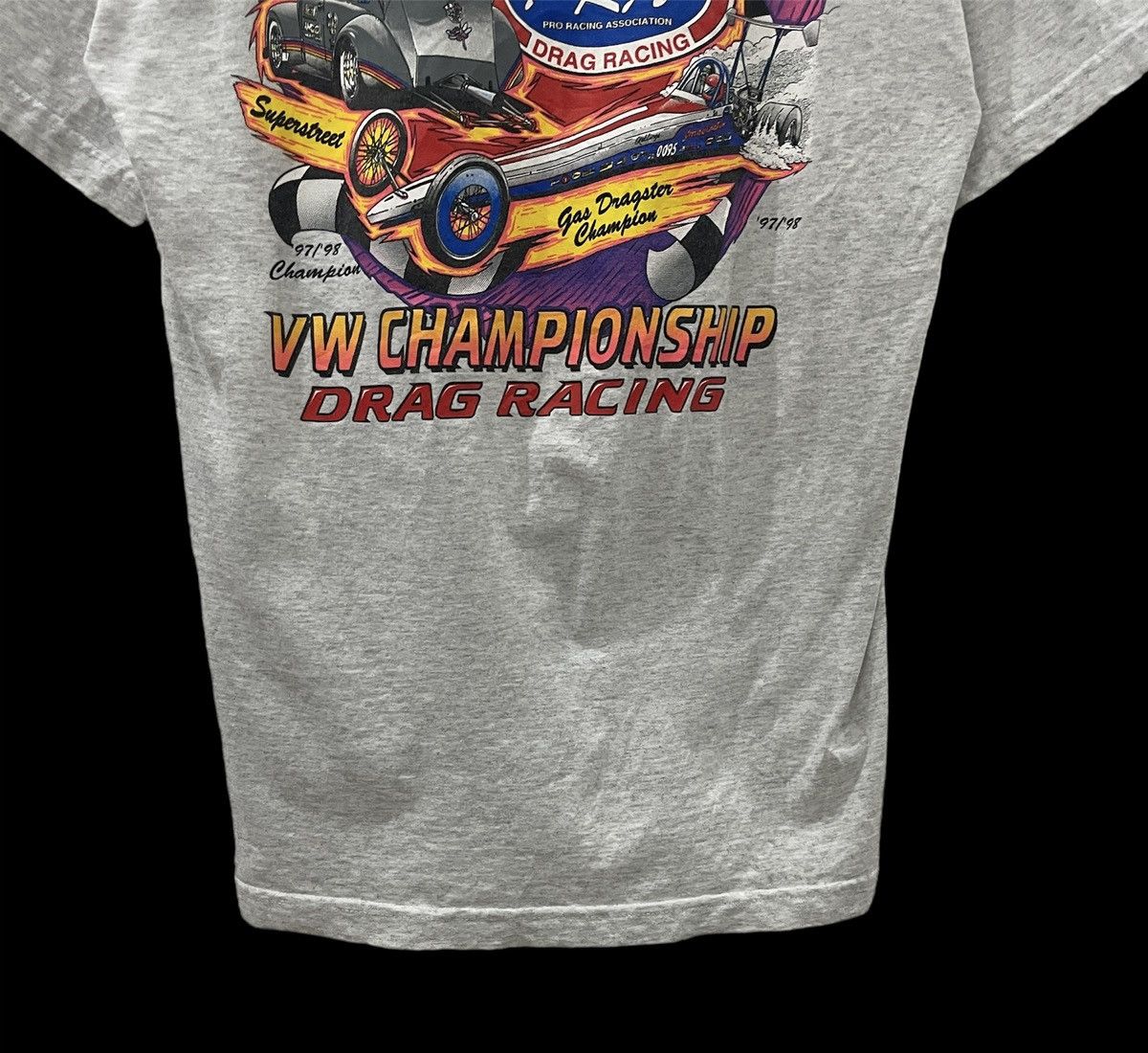 Formula 1 Vintage 90s Volkswagen Drag Racing T-shirt Size US M / EU 48-50 / 2 - 4 Thumbnail