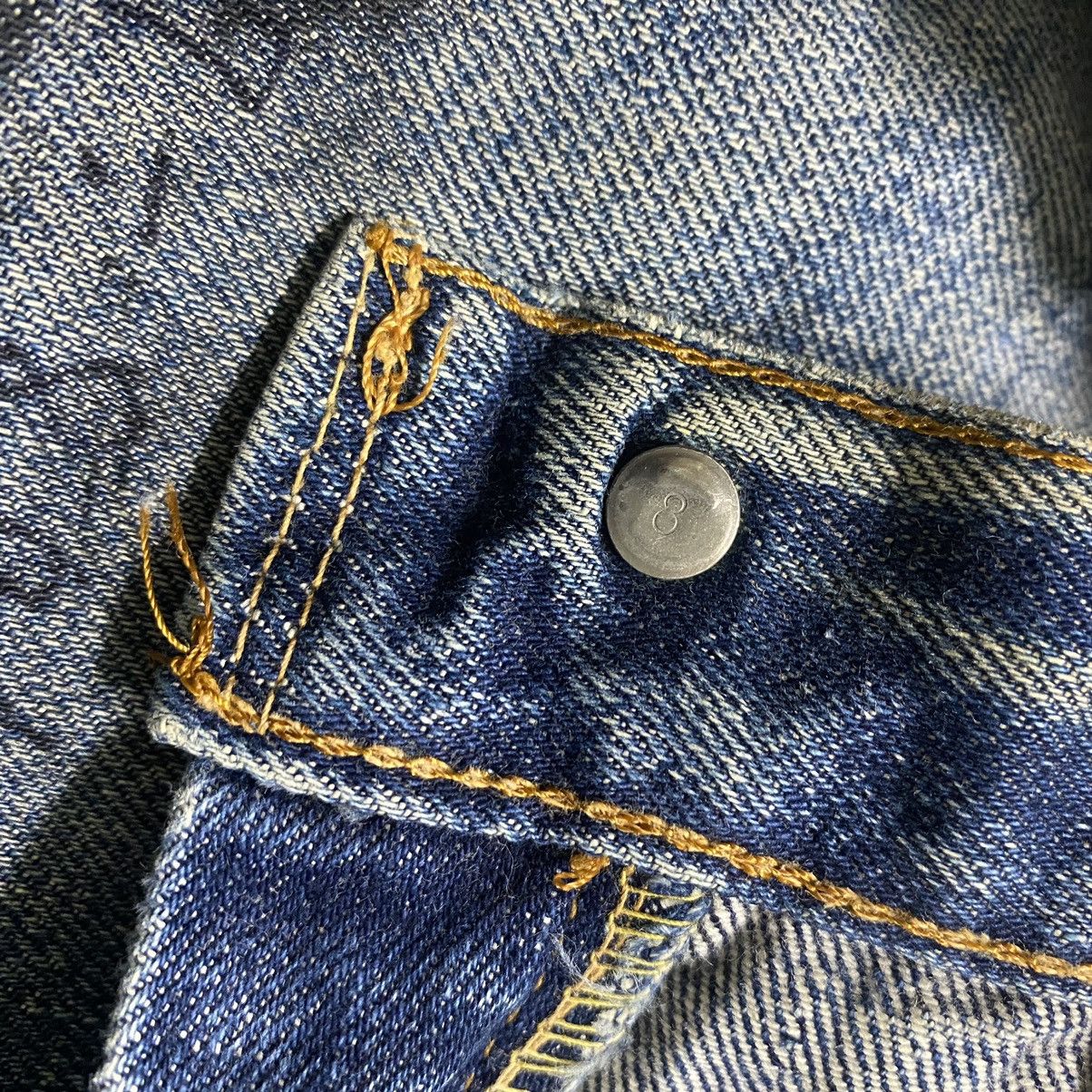 Levi's Vintage 60s Levis 501 Big E Redline Denim Jeans Button 8 Size US 30 / EU 46 - 21 Thumbnail