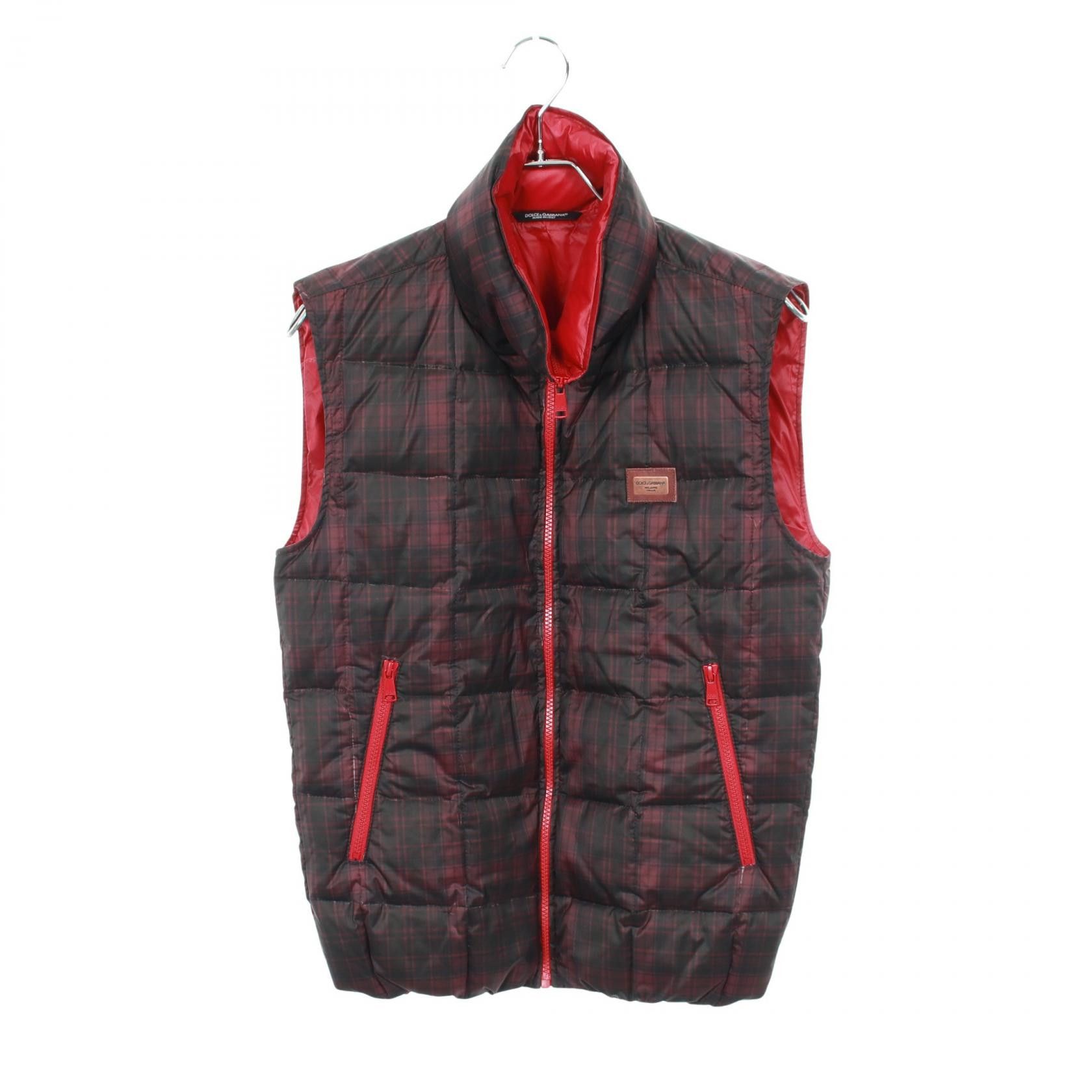 Dolce & Gabbana Dolce & Gabbana Dolce & Gabbana Polyester Down Vest Textile Outerwear DUTY FREE for USA Size ONE SIZE - 1 Thumbnail