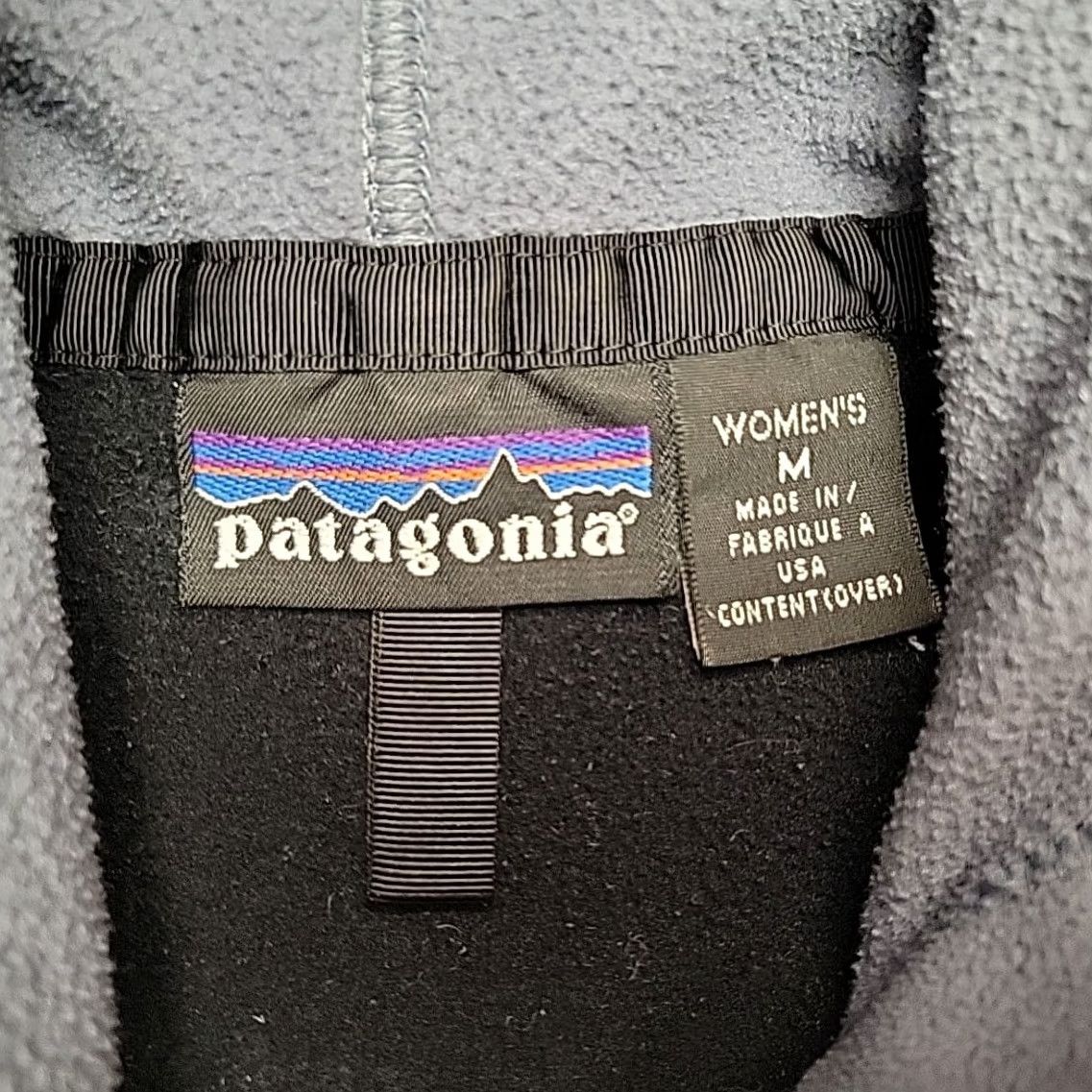 Patagonia VTG Patagonia Rhythm Hoody Jacket Women M Blue Hooded Retro Fleece Made in USA Size M / US 6-8 / IT 42-44 - 4 Thumbnail