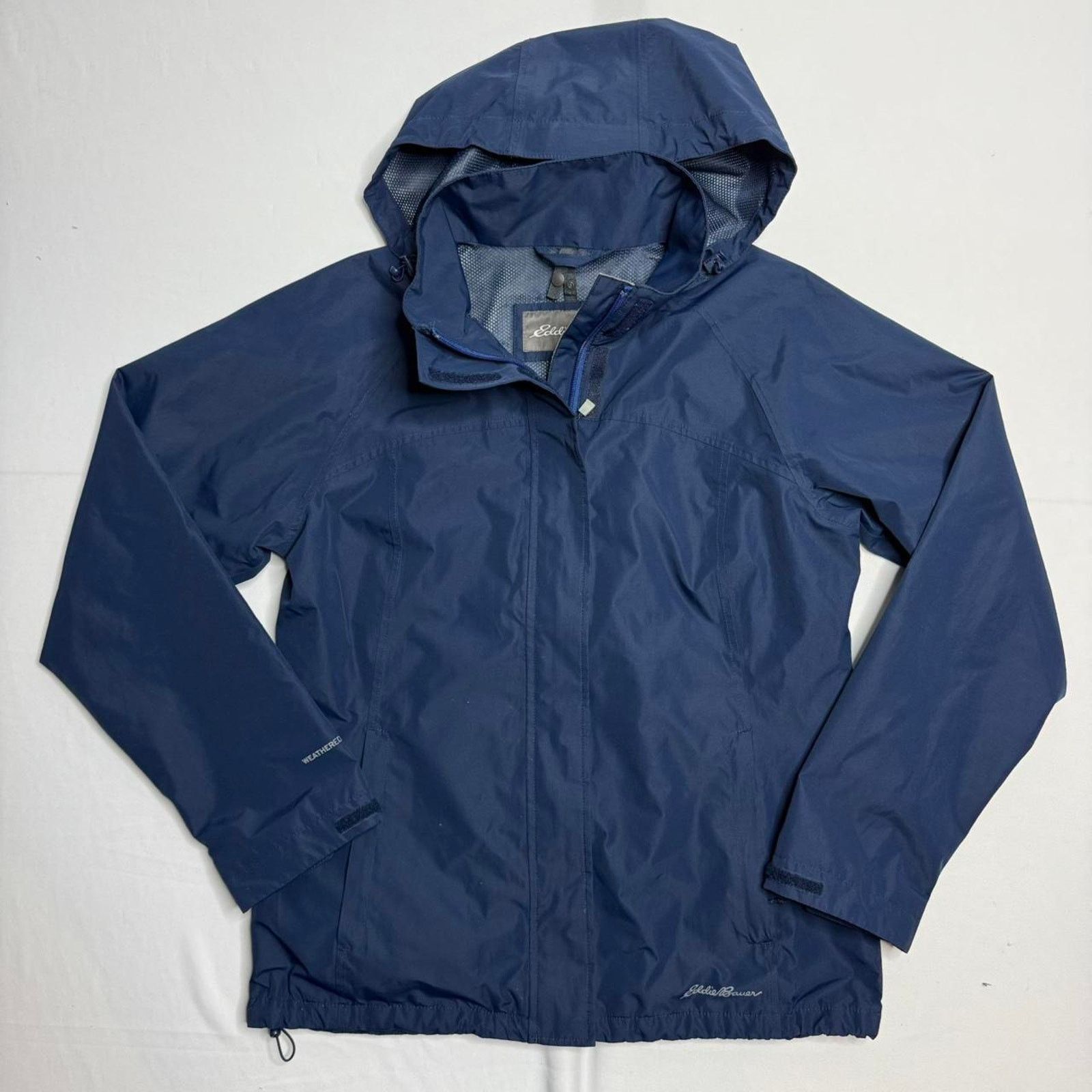 Eddie Bauer Eddie Bauer Blue Windbreaker Jacket Hoodie Size Medium Size US M / EU 48-50 / 2 - 1 Thumbnail