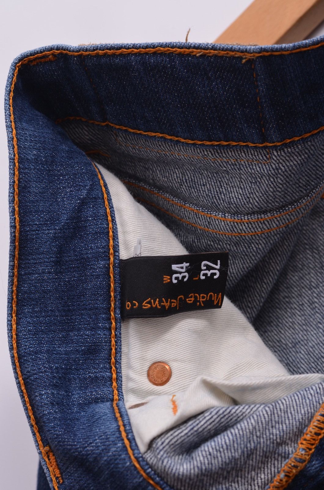 Nudie Jeans Nudie Jeans Tilted Tor Pure navy fits w32 denim jeans Size US 34 / EU 50 - 5 Thumbnail