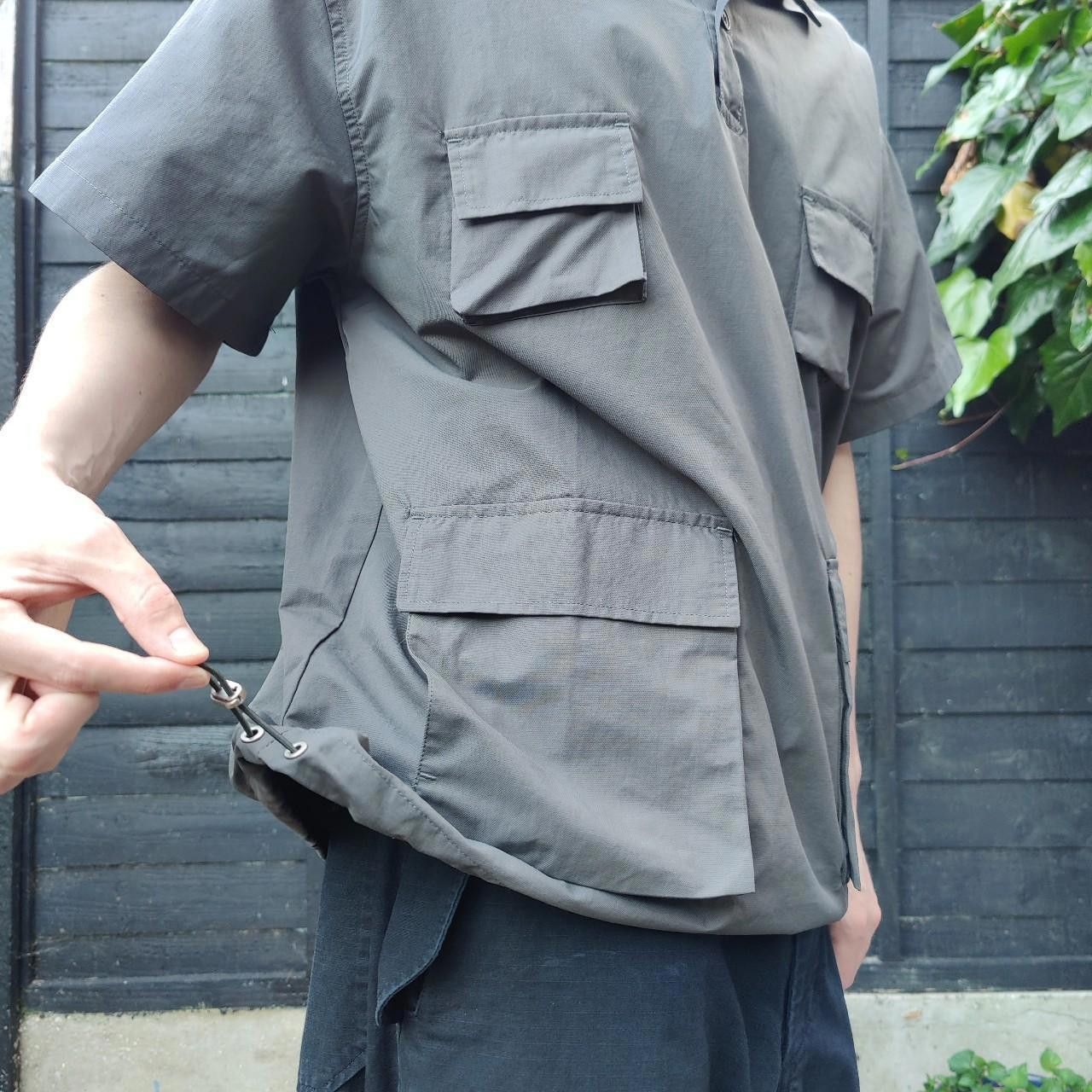 Other Grey Boxy Cargo Shirt Size US M / EU 48-50 / 2 - 6 Thumbnail