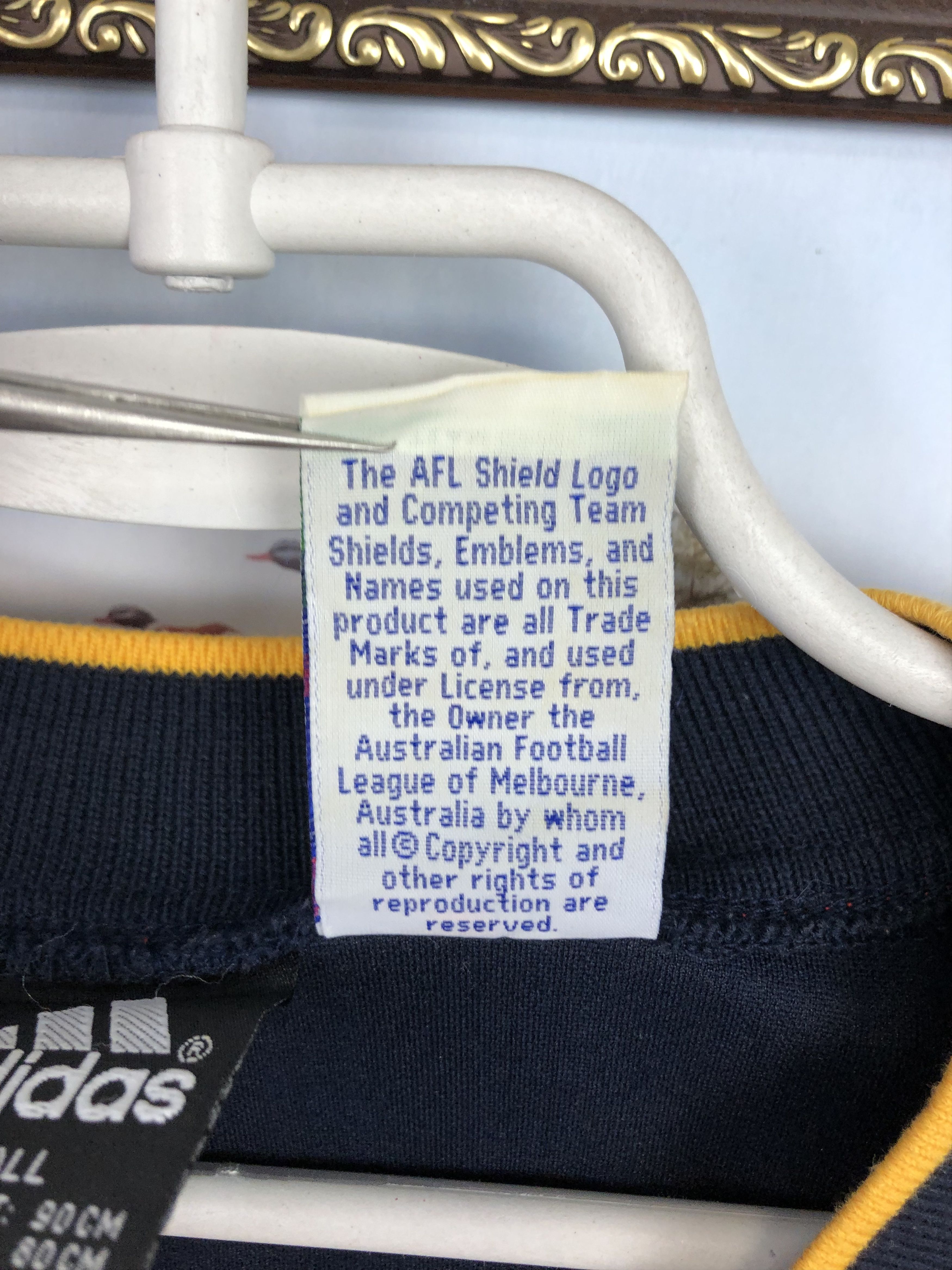 Adidas Adidas AFL Vintage 90s Adelaide Crows Football Jersey Size US M / EU 48-50 / 2 - 9 Thumbnail