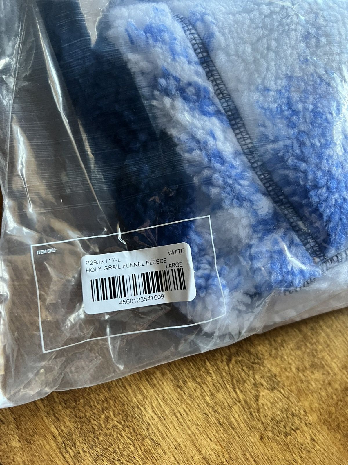 Palace Palace Holy Grail Funnel Fleece Jacket White Size US L / EU 52-54 / 3 - 5 Thumbnail